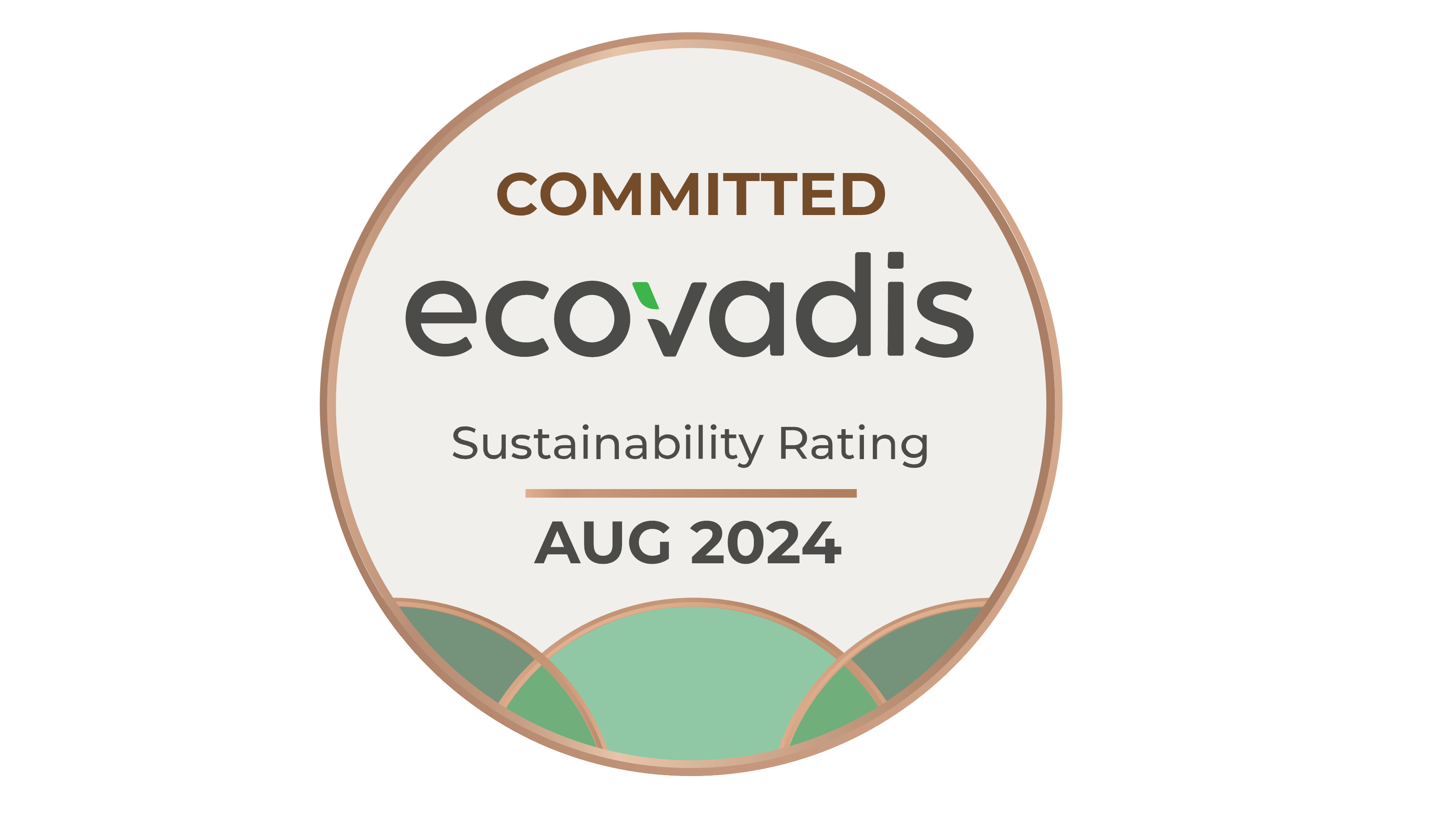 EcoVadis badge 2024