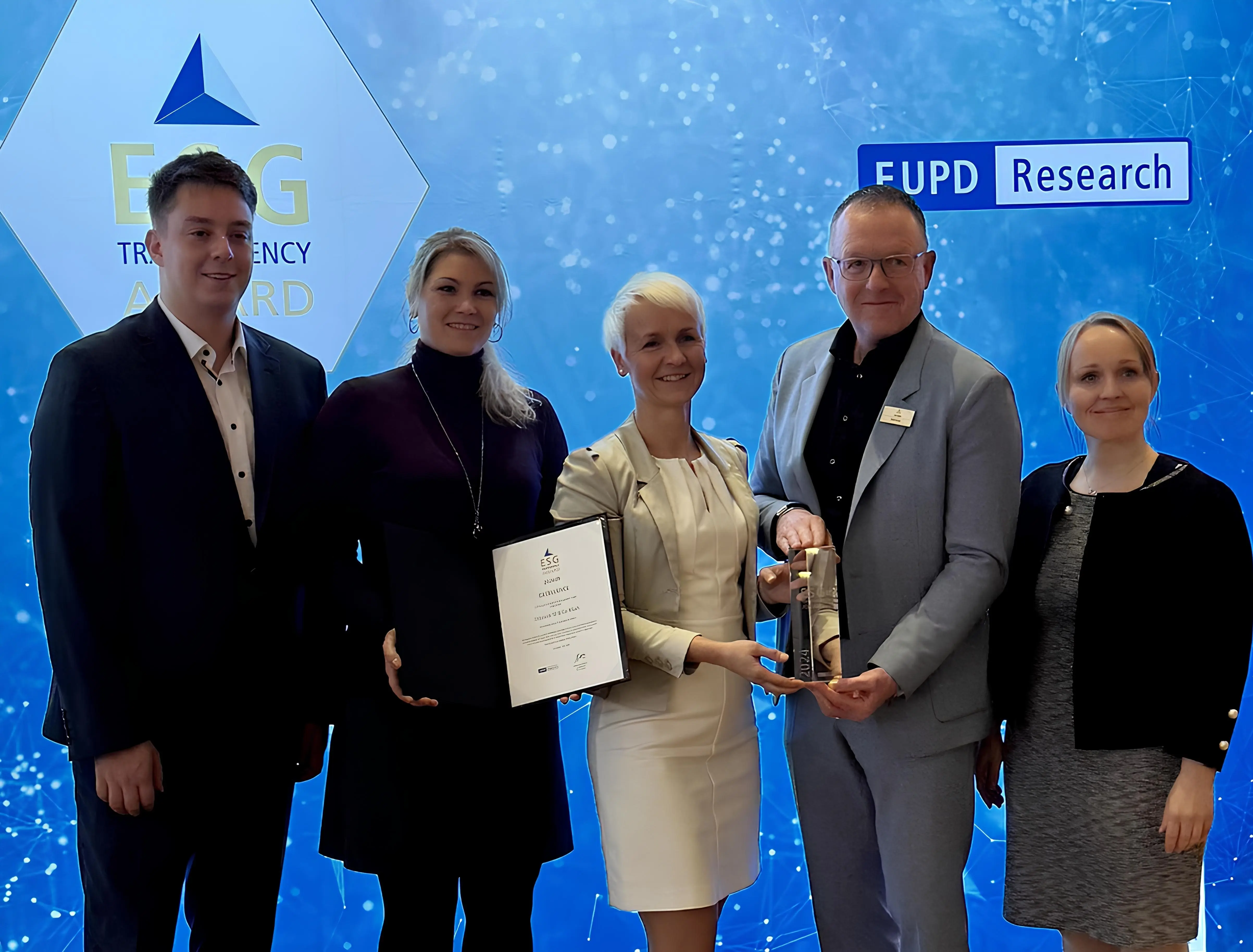 Thursday, 12 December 2024 ‘Ottobock wins ESG Transparency Award’ Image