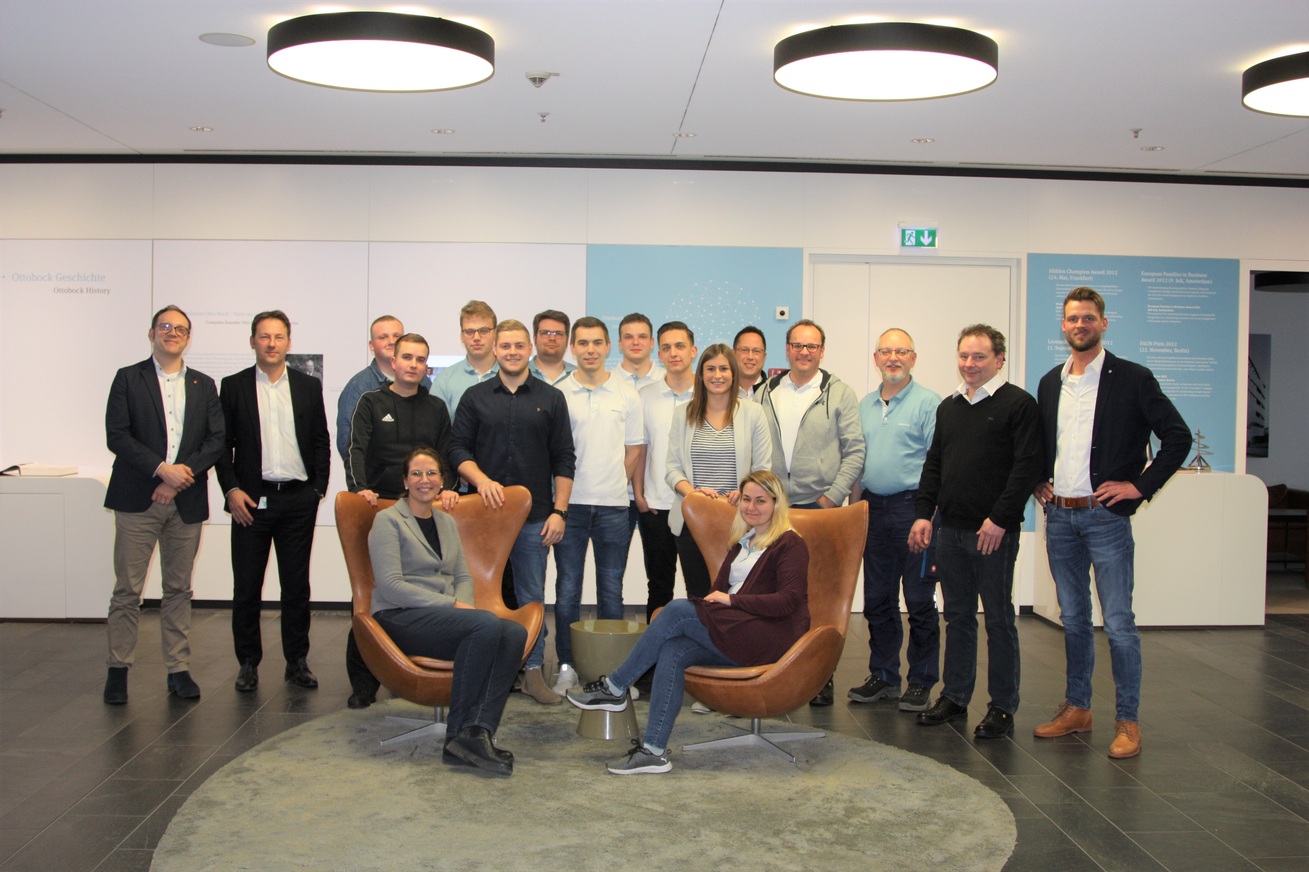 TRAINING COMPLETION CEREMONY AT OTTOBOCK