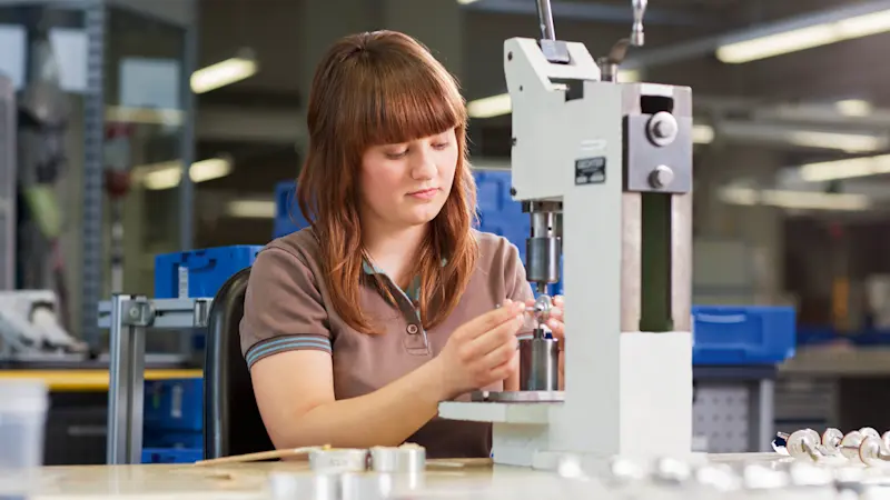 Industriemechaniker - Einsatzgebiet: Produktionstechnik