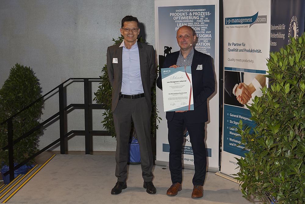Auszeichnung Lean Management Leitbetrieb