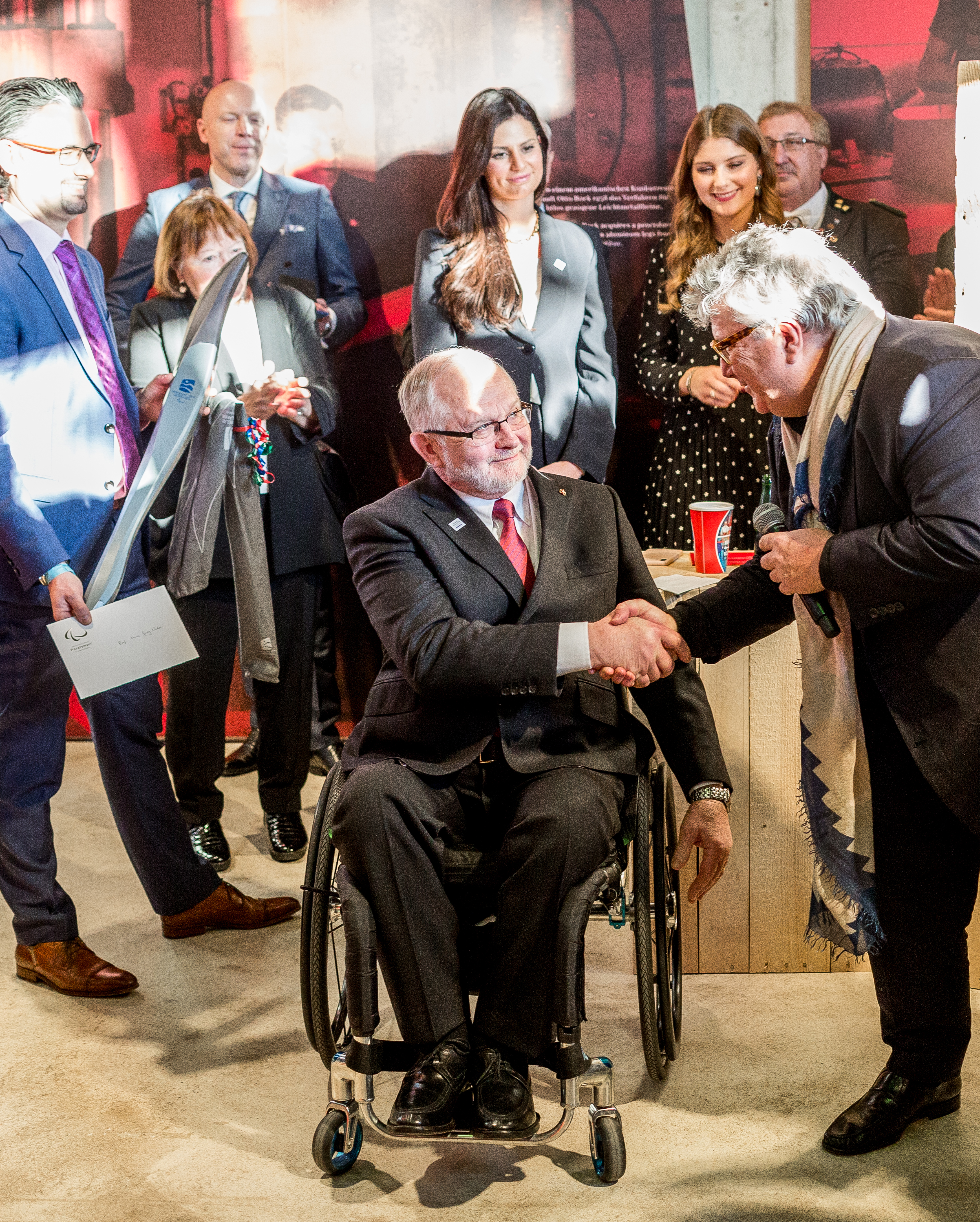 Verleihung der Heine-Hessing-Medaille vom Bundesinnungsverband für Orthopädietechnik an Professor Hans Georg Näder