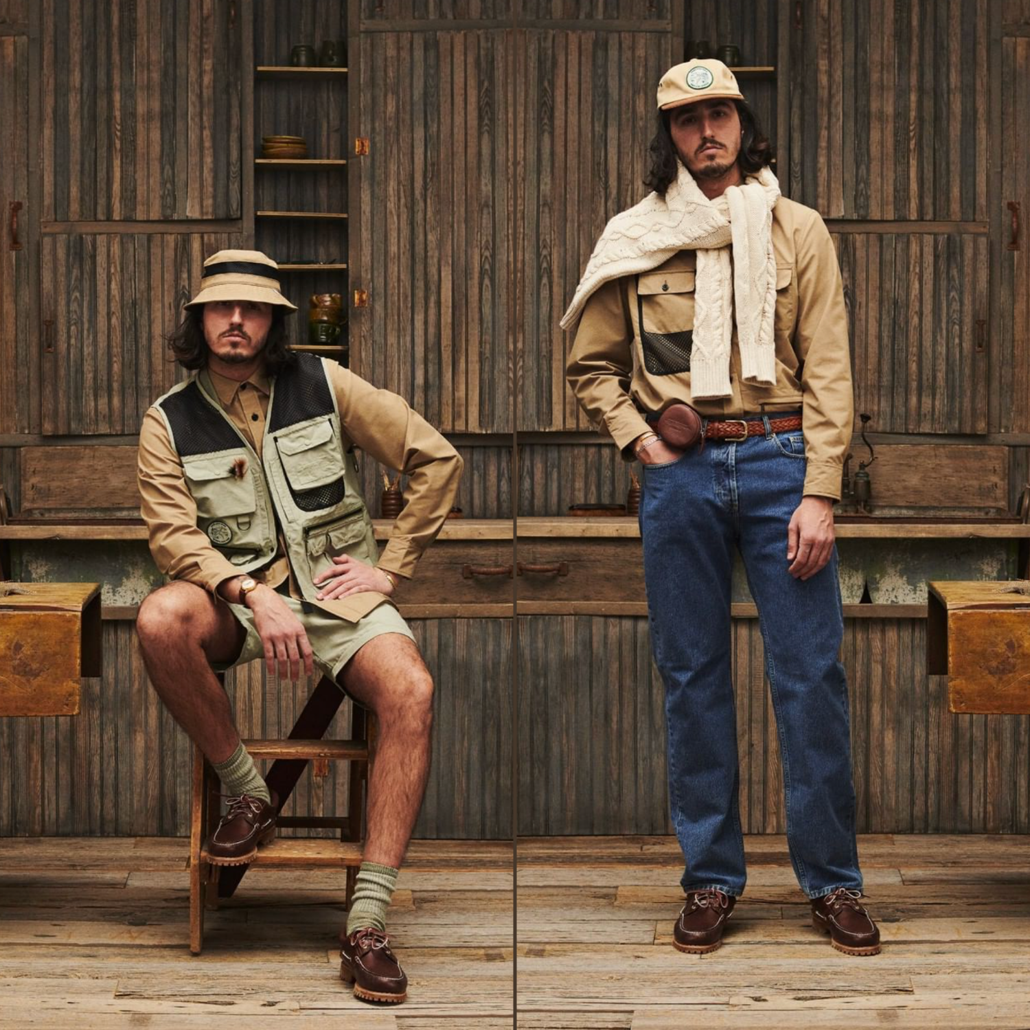 帽子 Aime Leon Dore Woolrich FISHING MESH CAP Aimé Leon Dore x Woolrich Spring 2022 Collection Release