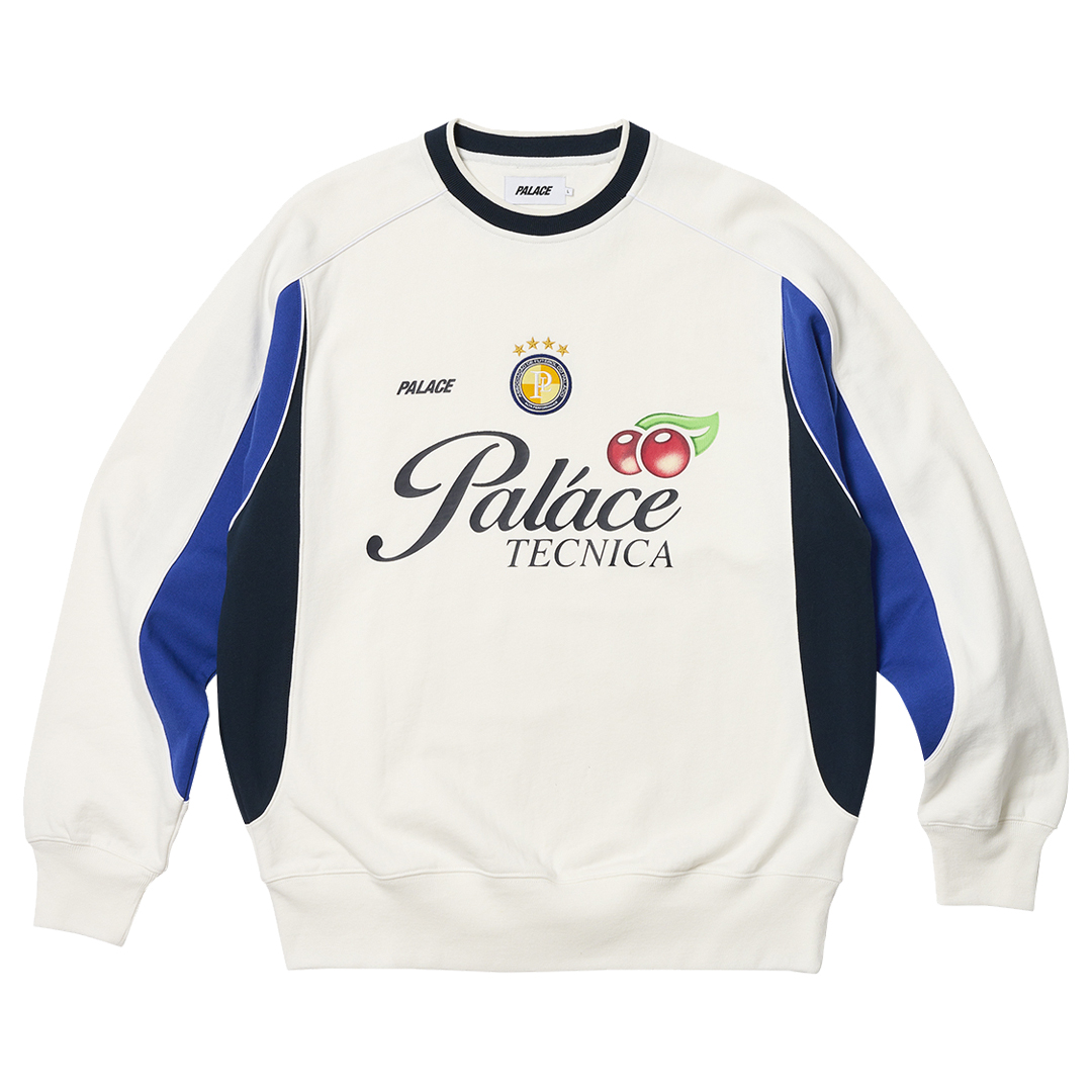 palace skateboards Massimo Forza Crew Spalaceサッカースウェット