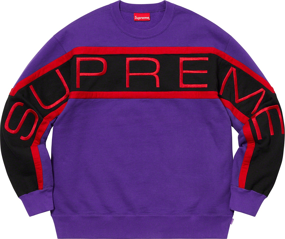 Paneled Crewneck | Supreme - SLN Official