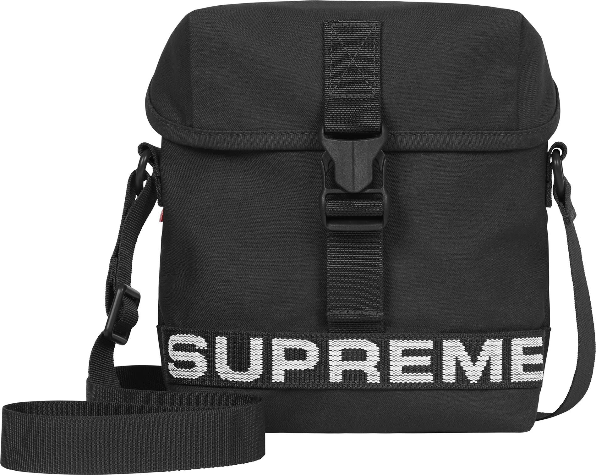 Supreme 23Ss Field Side Bag Black-