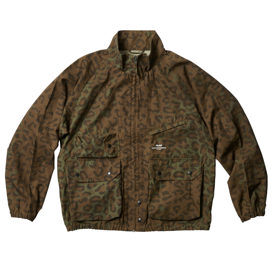 Palace x Engineered Garments Ripstop Washed Track Jacket