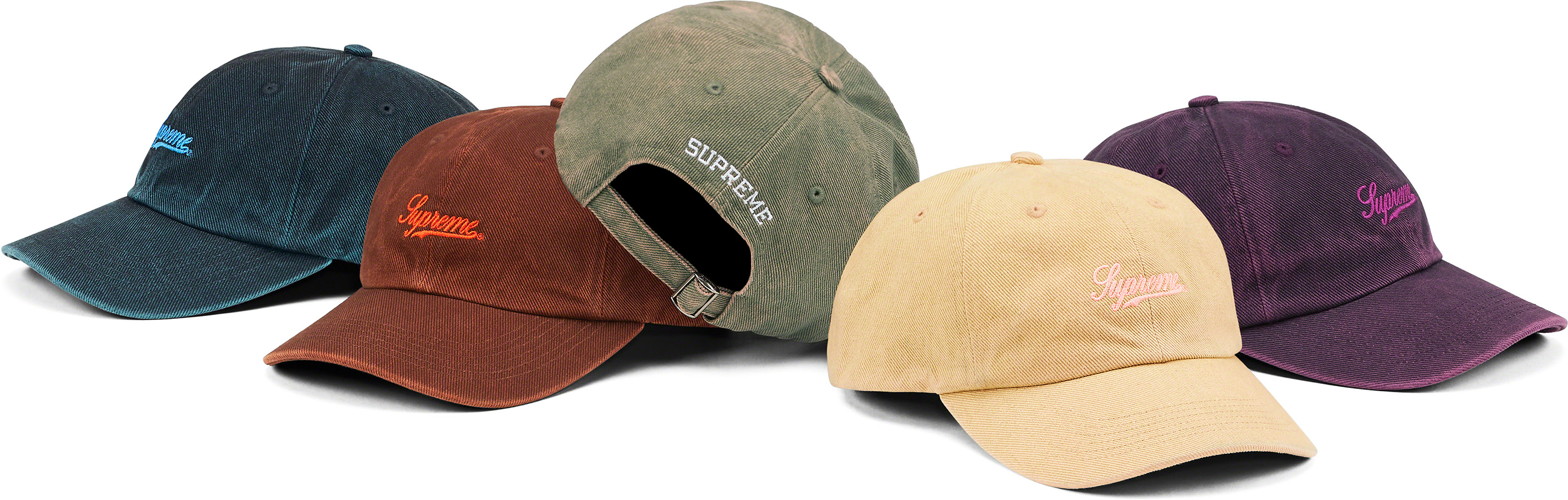 Washed Twill 6-Panel Hat | Supreme - SLN Official