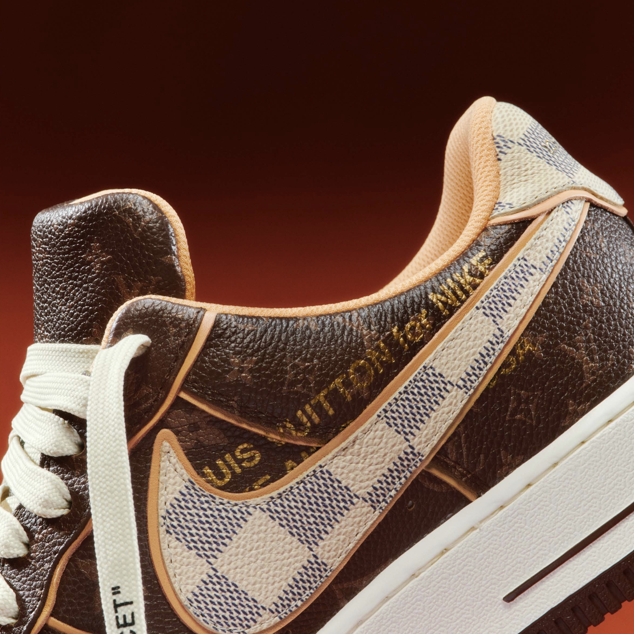 Dilelang, Sneaker Louis Vuitton x Nike Air Force Karya Virgil Abloh Ini  Dihargai Rp 1,2 Miliar
