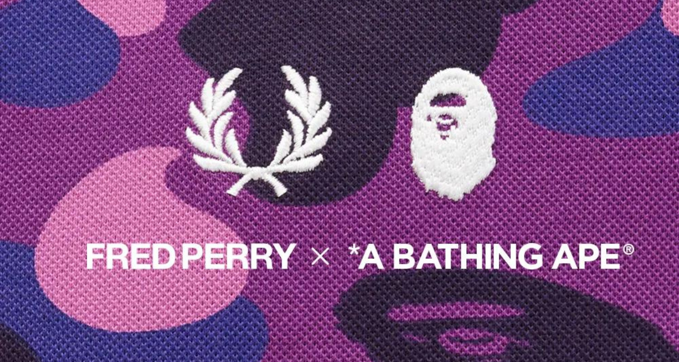 Fred Perry Gets Camo'd Up in Latest BAPE Collaboration - SLN Official