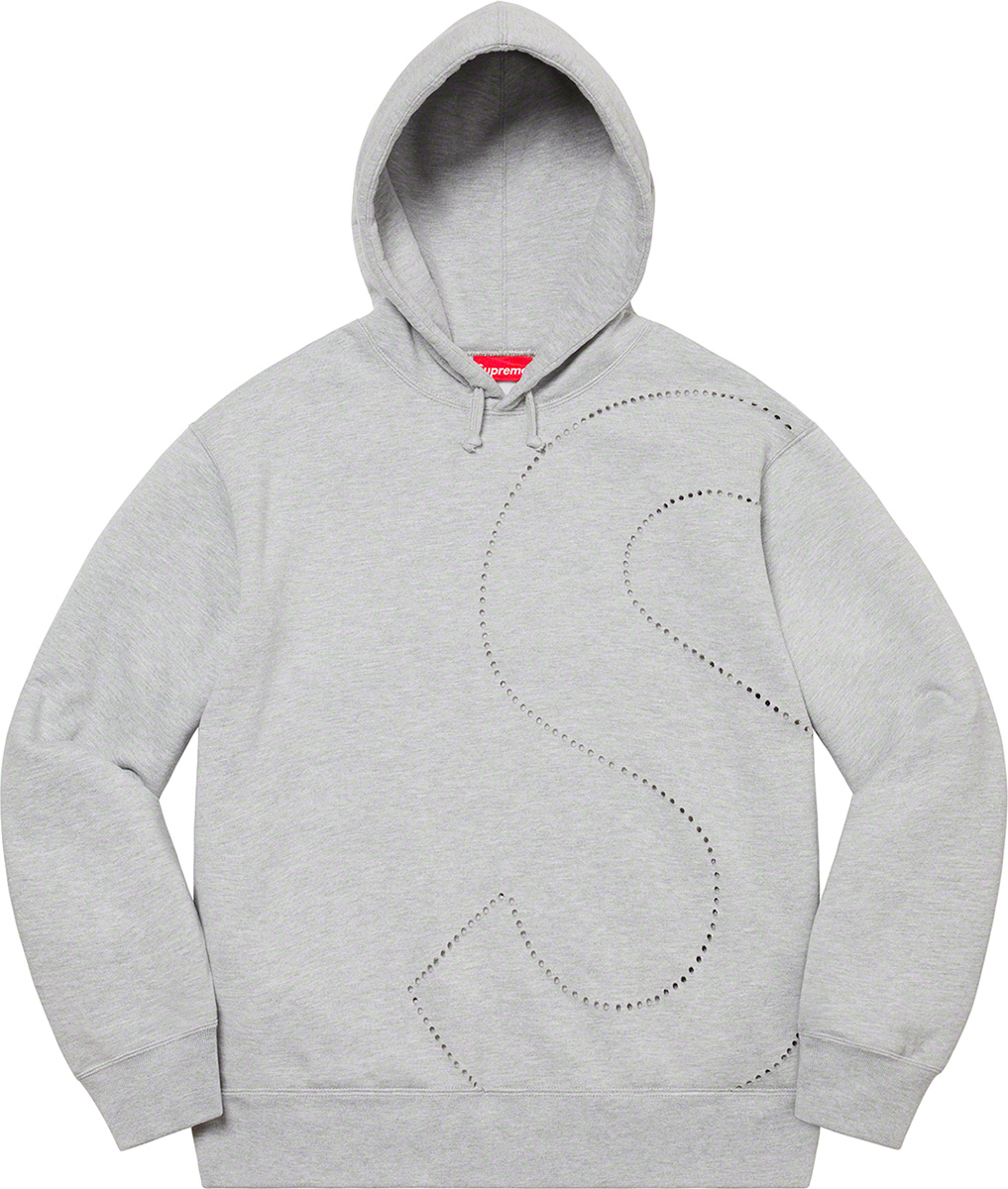 SUPREME 15aw S Logo Hooded Sweatshirt