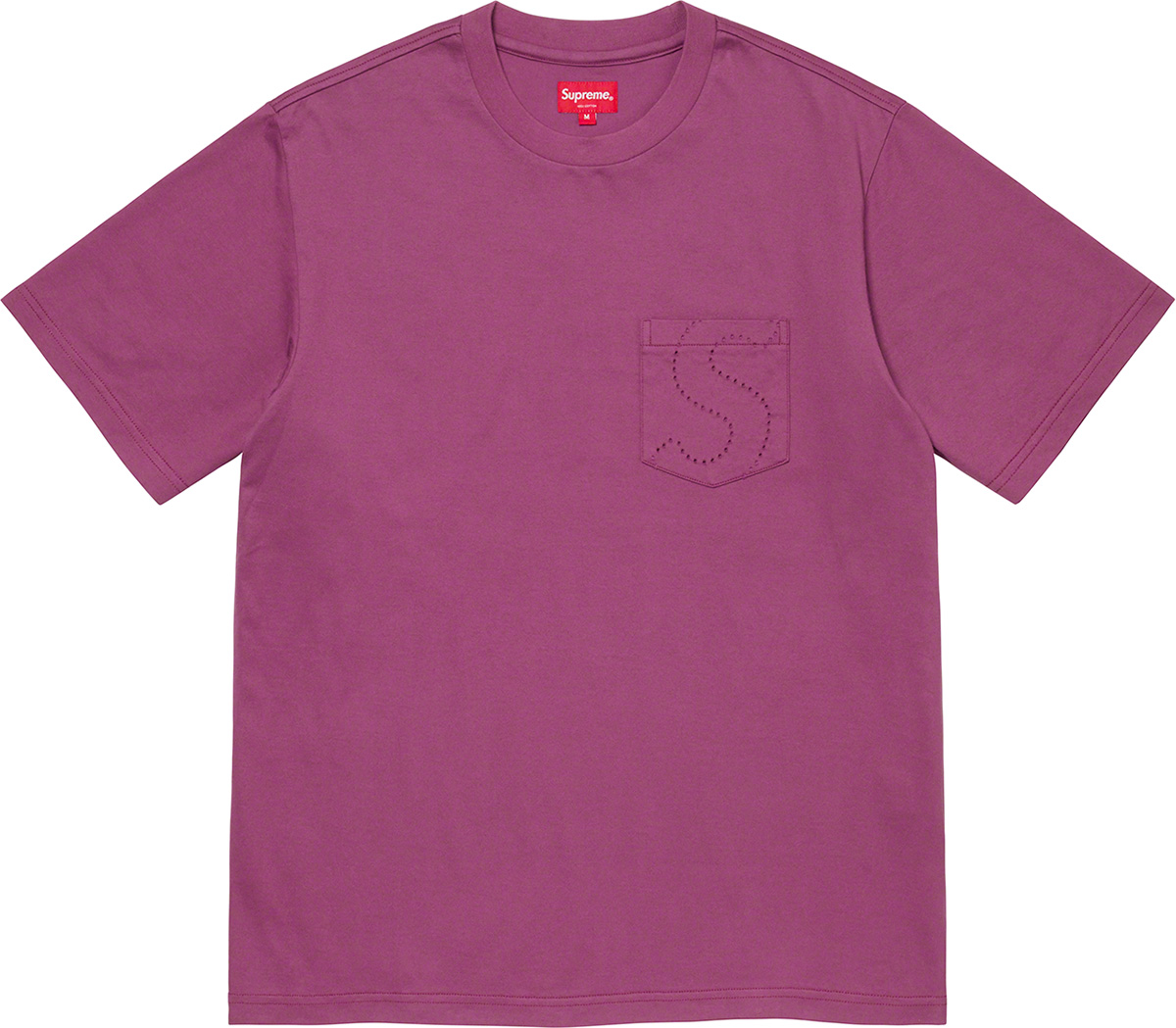 Laser Cut S Logo Pocket Tee | Supreme - SLN Official