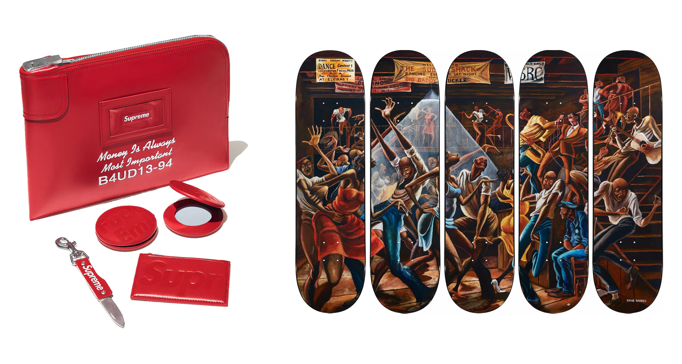 Supreme x Ernie Barnes Skateboard 5枚 Spring/Summer 2025 Preview – Supreme