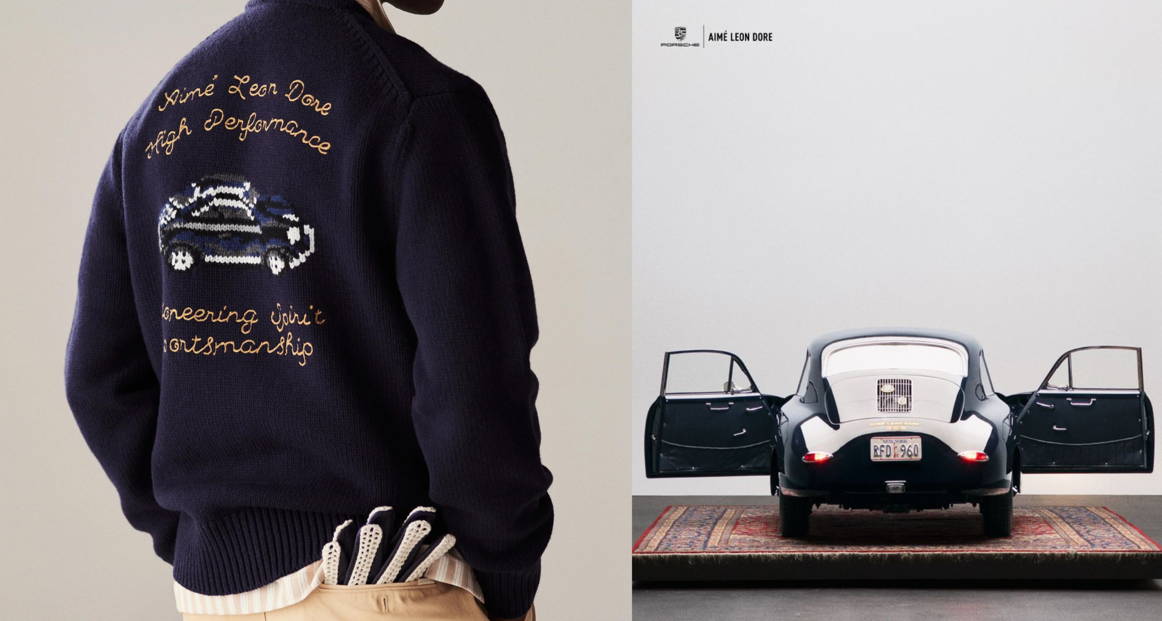 Aime Leon Dore Porsche 356 Team Jacket