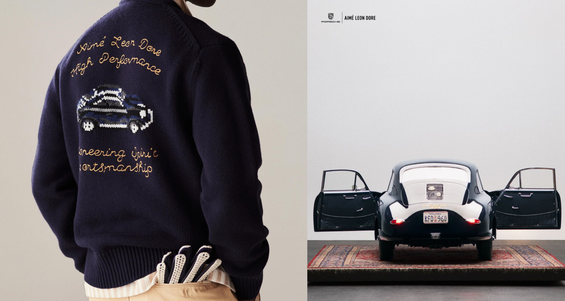 Aimé Leon Dore Reveal Porsche 356 Collaboration - SLN Official