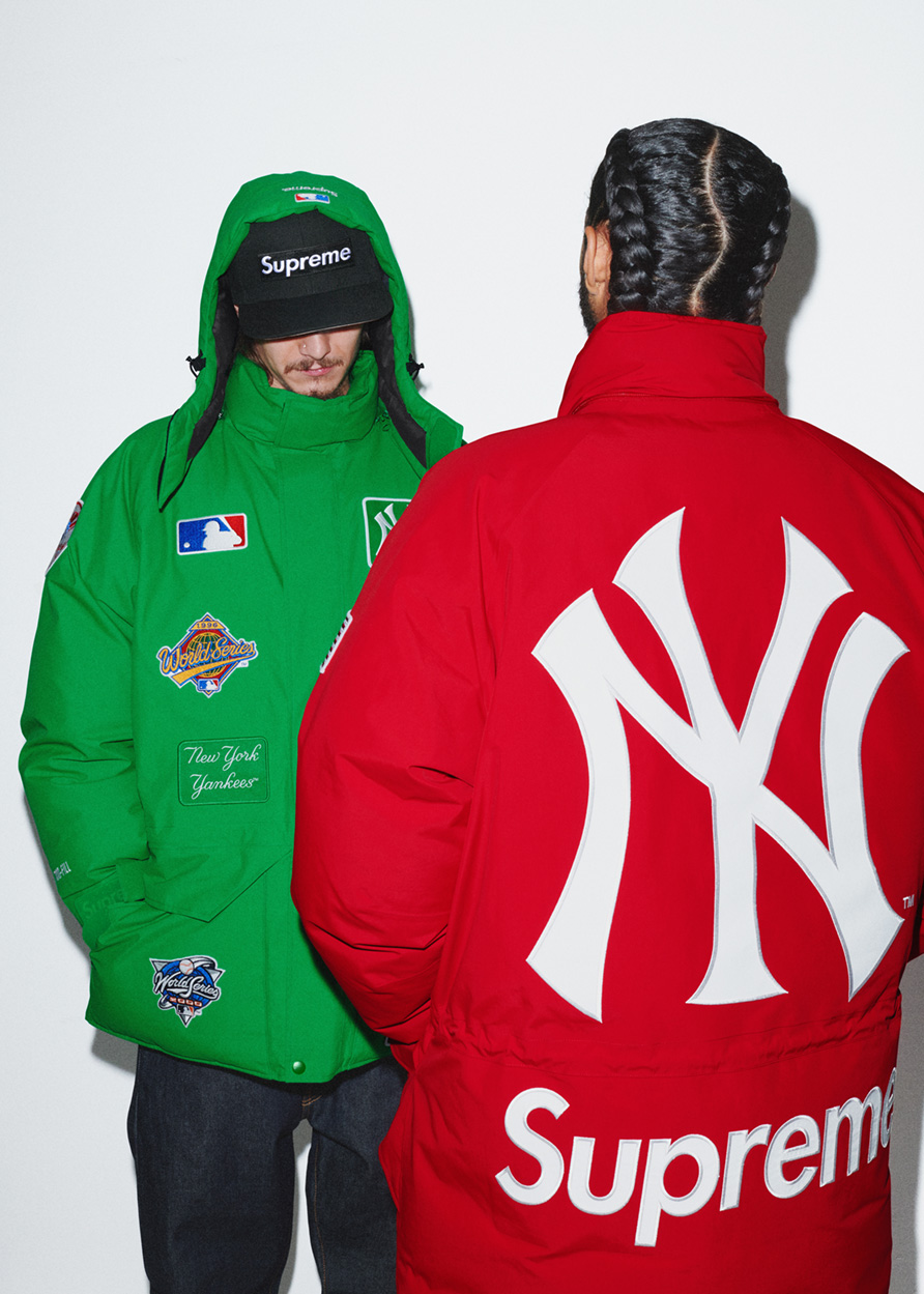 87％以上節約 Supreme NY Yankees GORE-TEX Down Jacket abamedyc.com