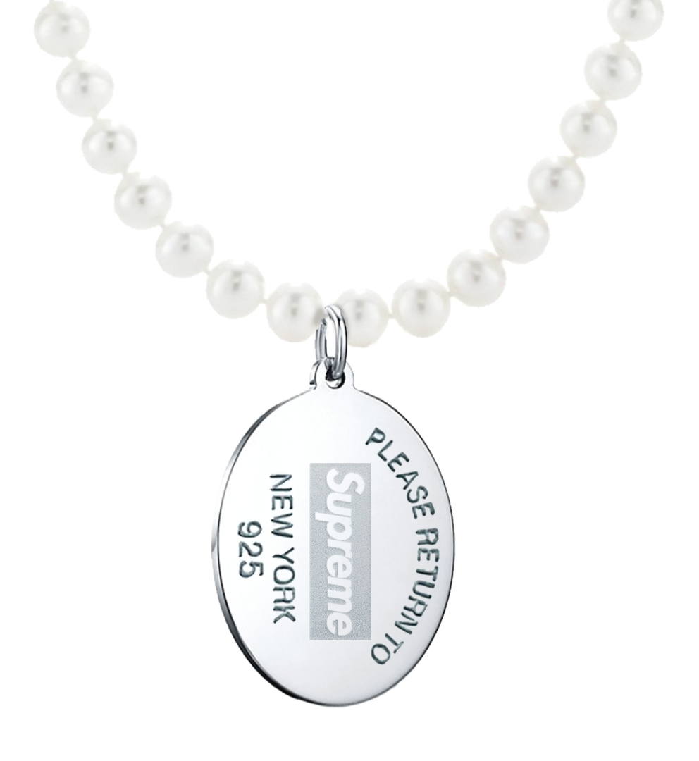 supreme Tiffany Pearl Necklace | www.causus.be