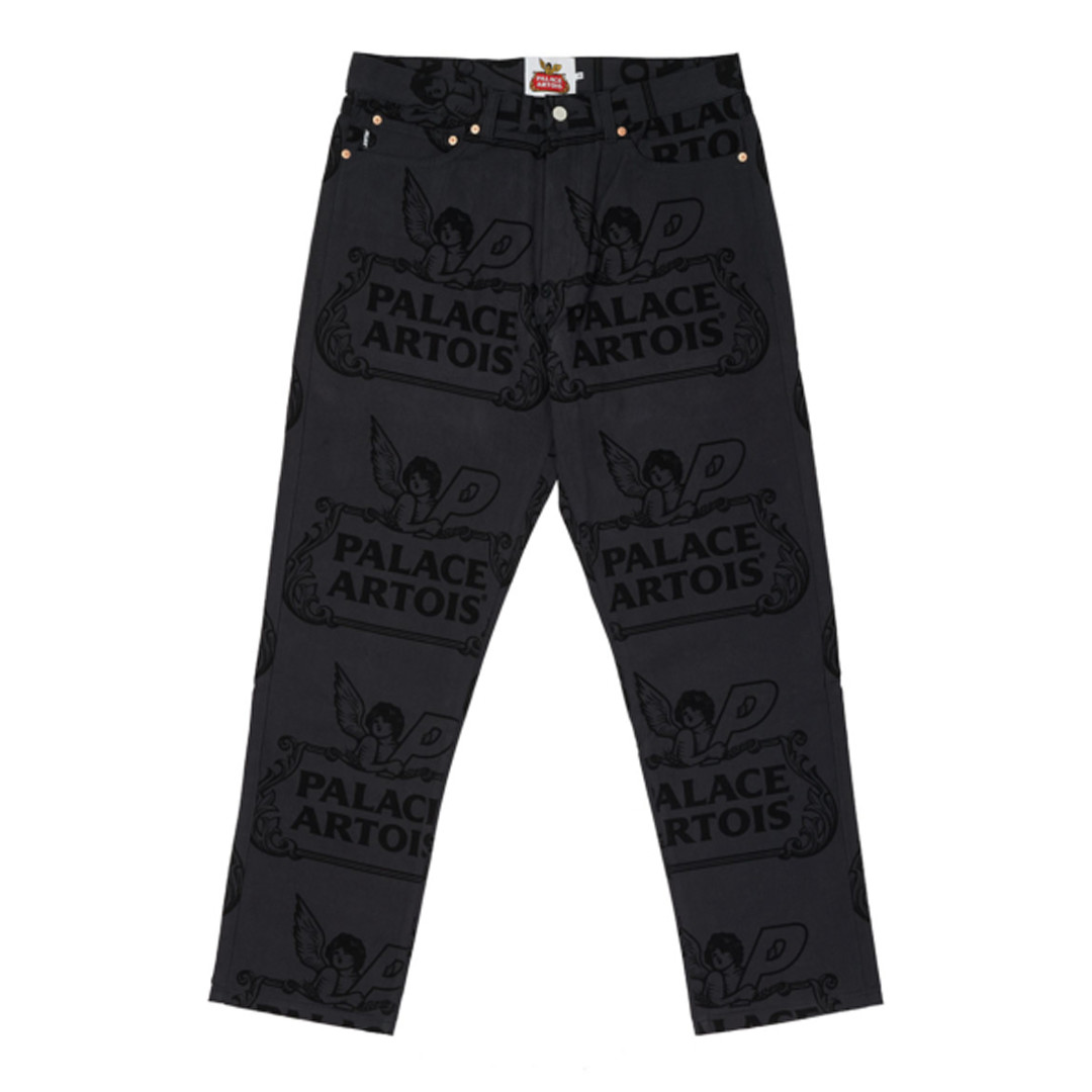 Palace x Stella Artois Black Jeans | Palace - SLN