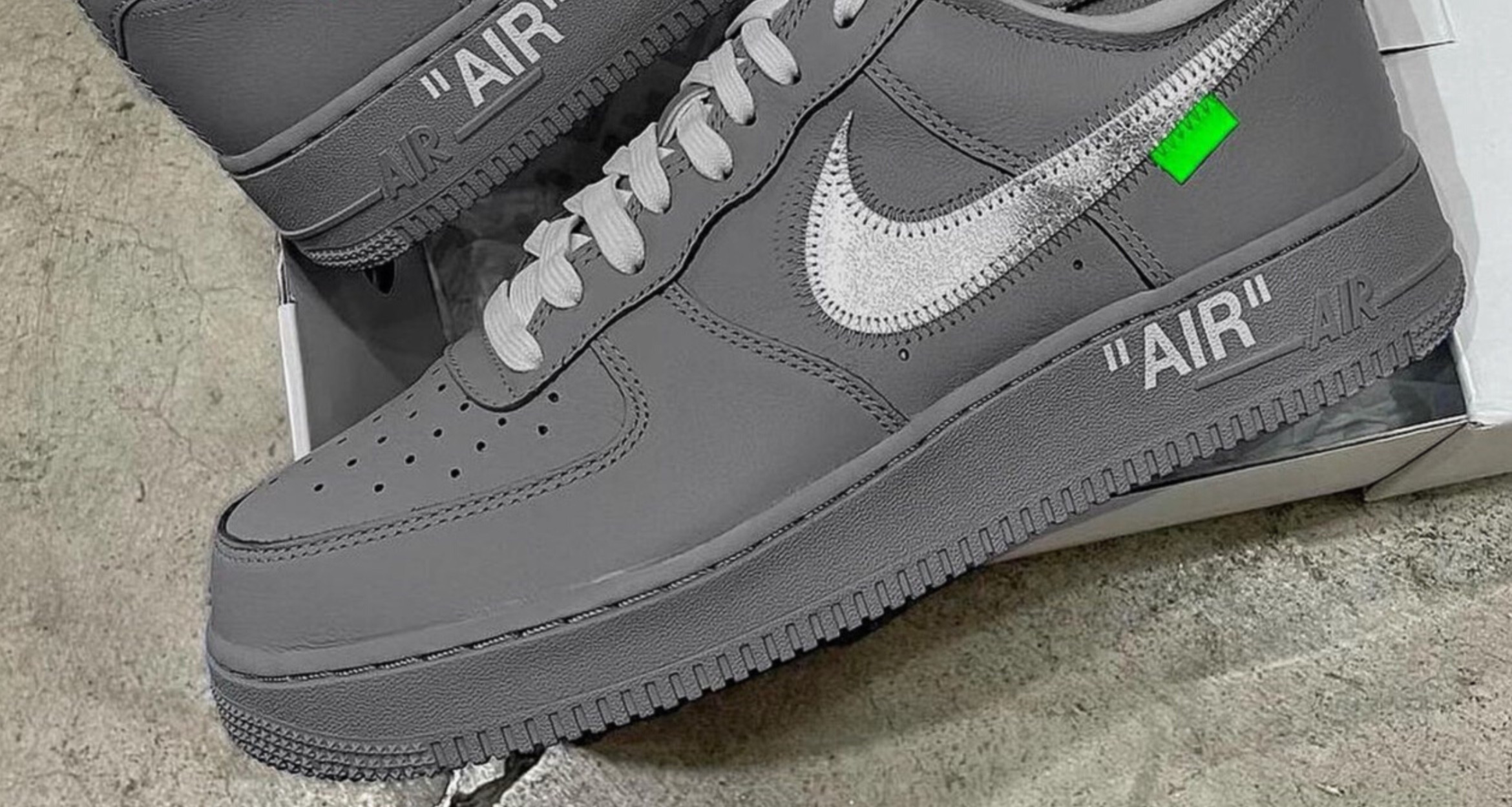 The Off-White x Nike Air Force 1 Low Grey Is Rumoured to Release