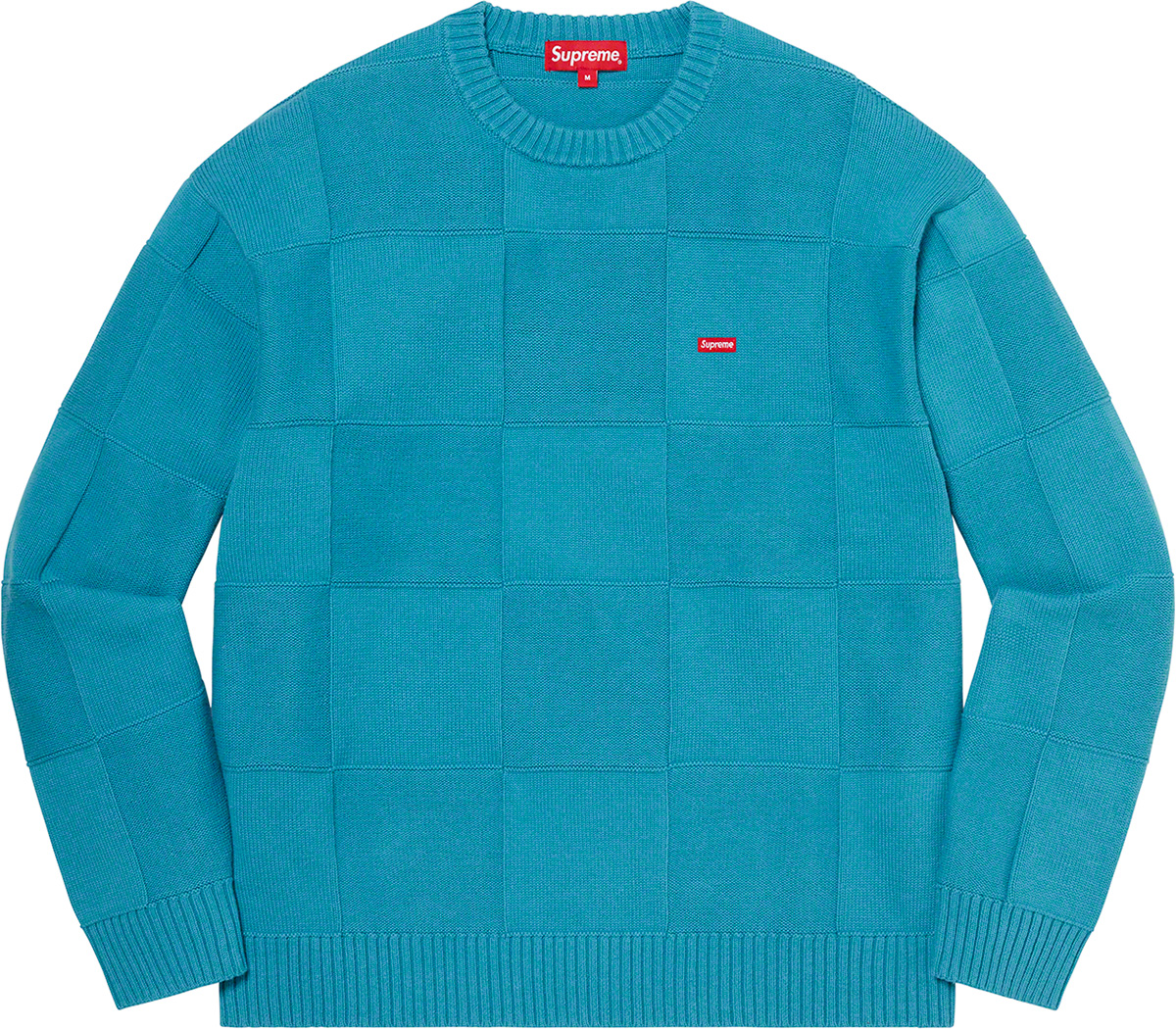 Tonal Checkerboard Small Box Sweater | Supreme - SLN Official