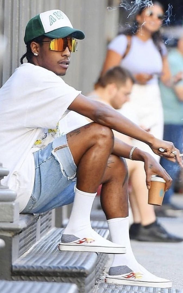 A$AP Rocky's Collab Vans are Fire...Literally SLN Official