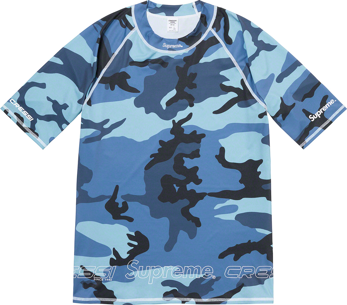 Supreme®/Cressi® Rash Guard XLTシャツ/カットソー(半袖/袖なし)