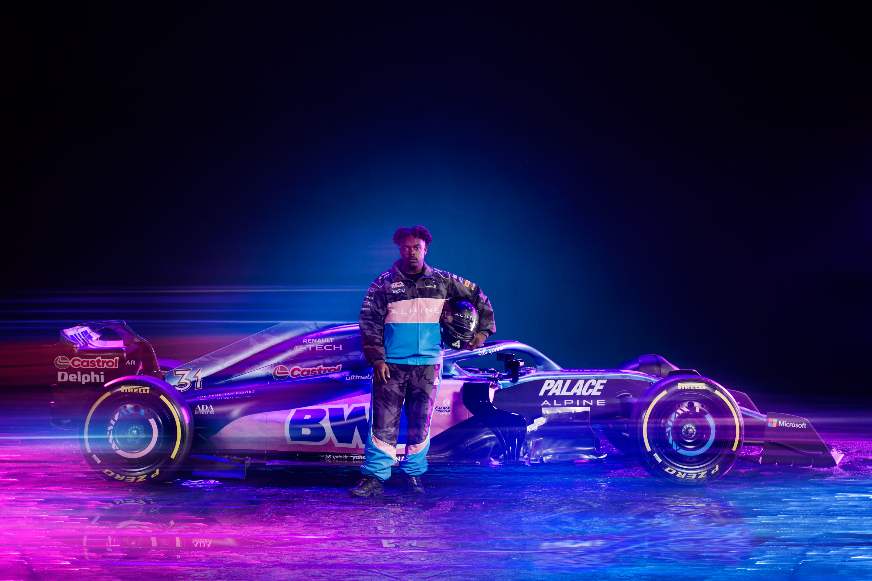 Palace Hit the Races with Kappa for BWT Alpine’s Las Vegas Grand Prix