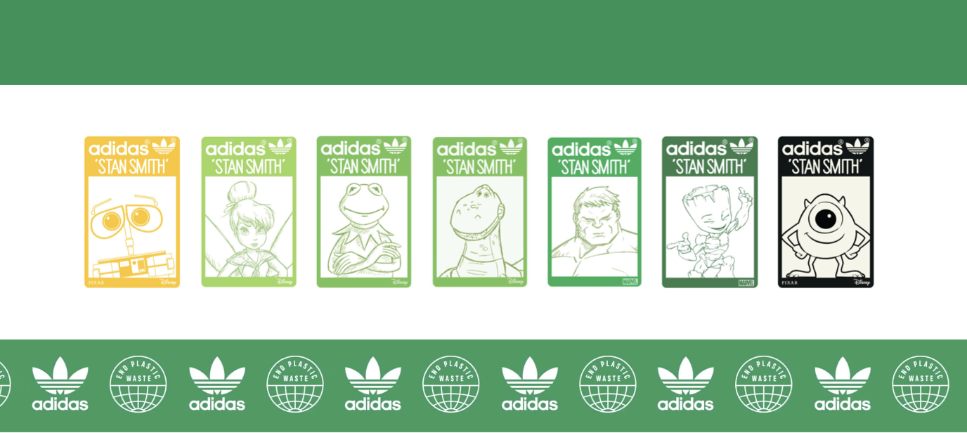 Por favor Medicinal Literatura Adidas Enlist Groot, Kermit & More for Stan Smith "Being Green" Pack - SLN  Official