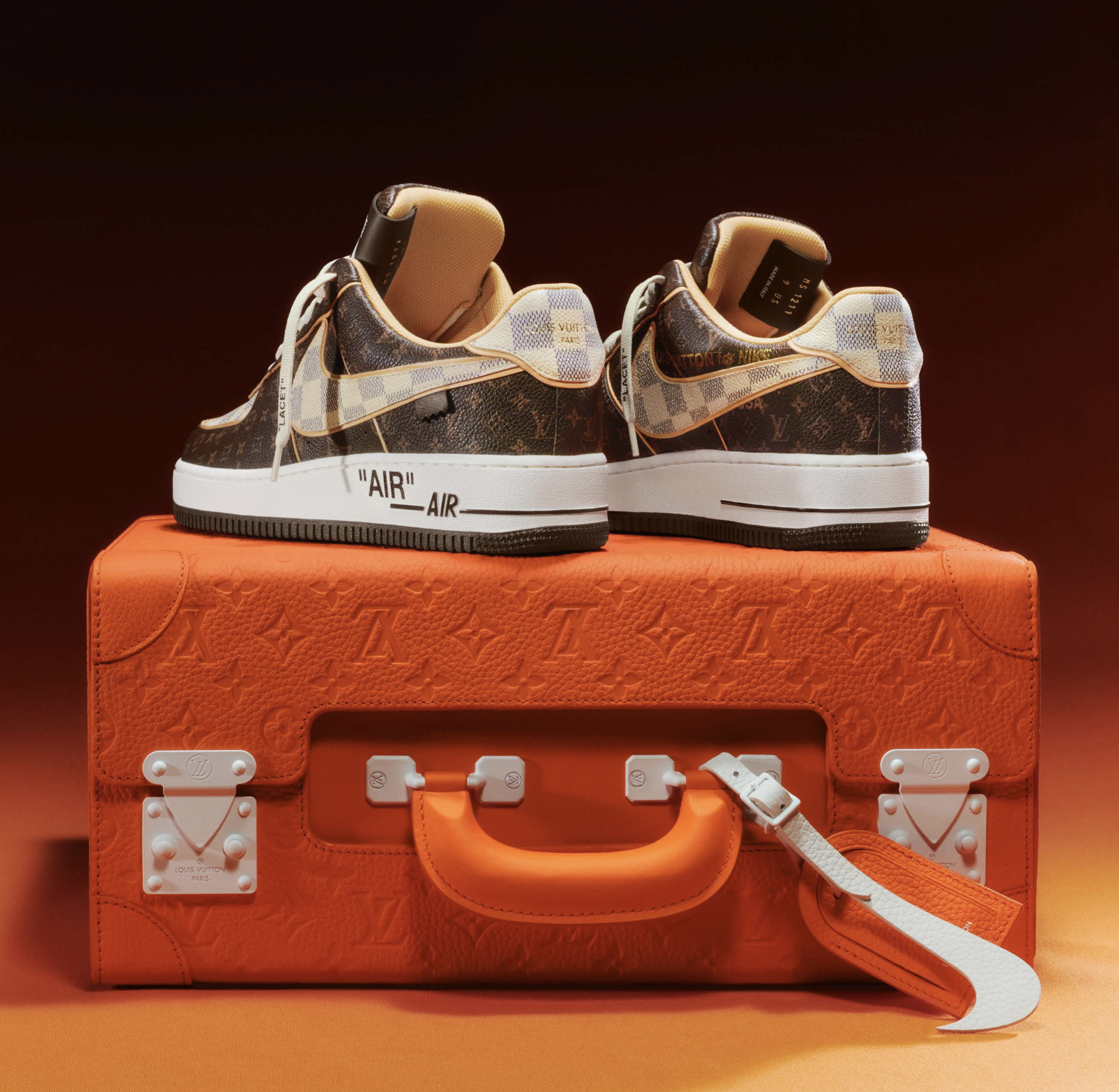 Louis Vuitton x Nike Air Force 1 Limited Collaboration: Unboxing