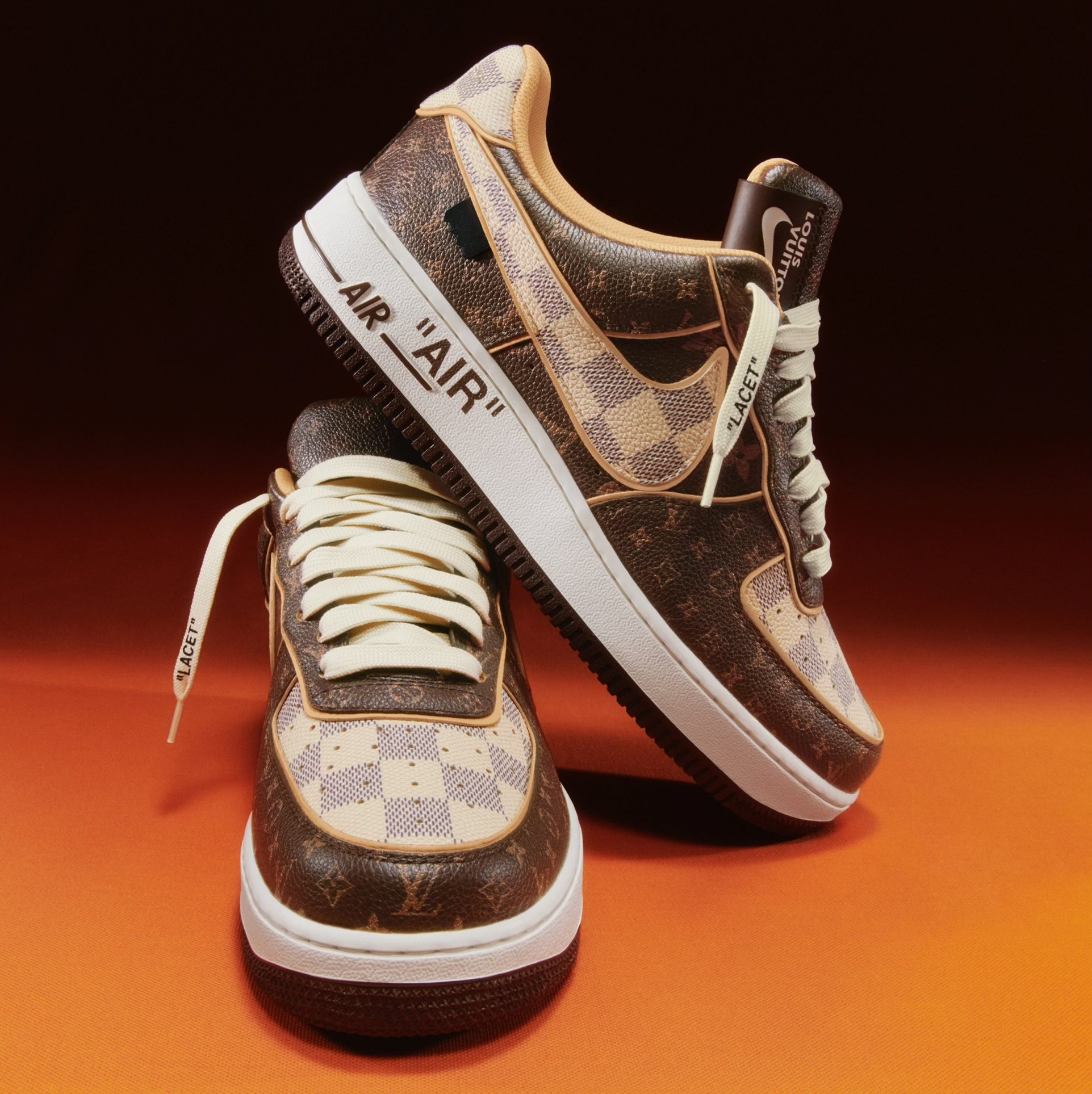Louis Vuitton x Nike Air Force 1 Auction Exclusive Shoe to Benefit 