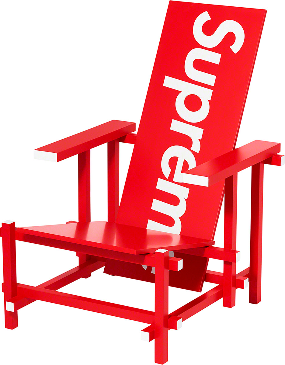 Supreme Gerrit Rietvald Blue Chair For Cassina | Supreme SLN Official