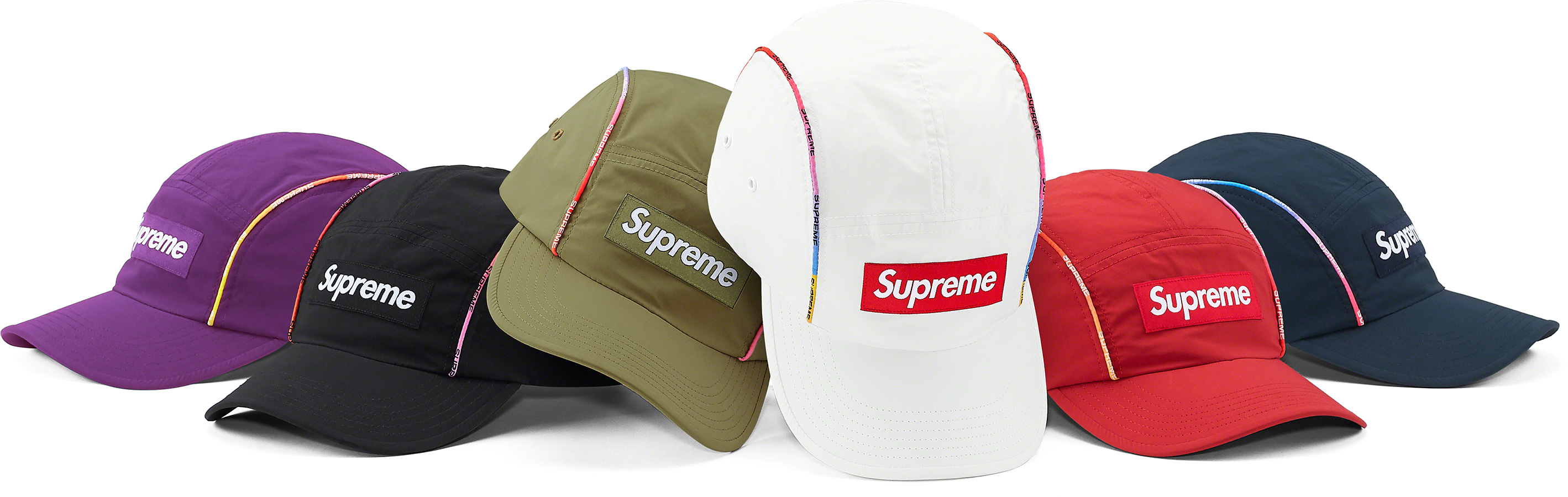 Gradient Piping Camp Cap | Supreme - SLN Official