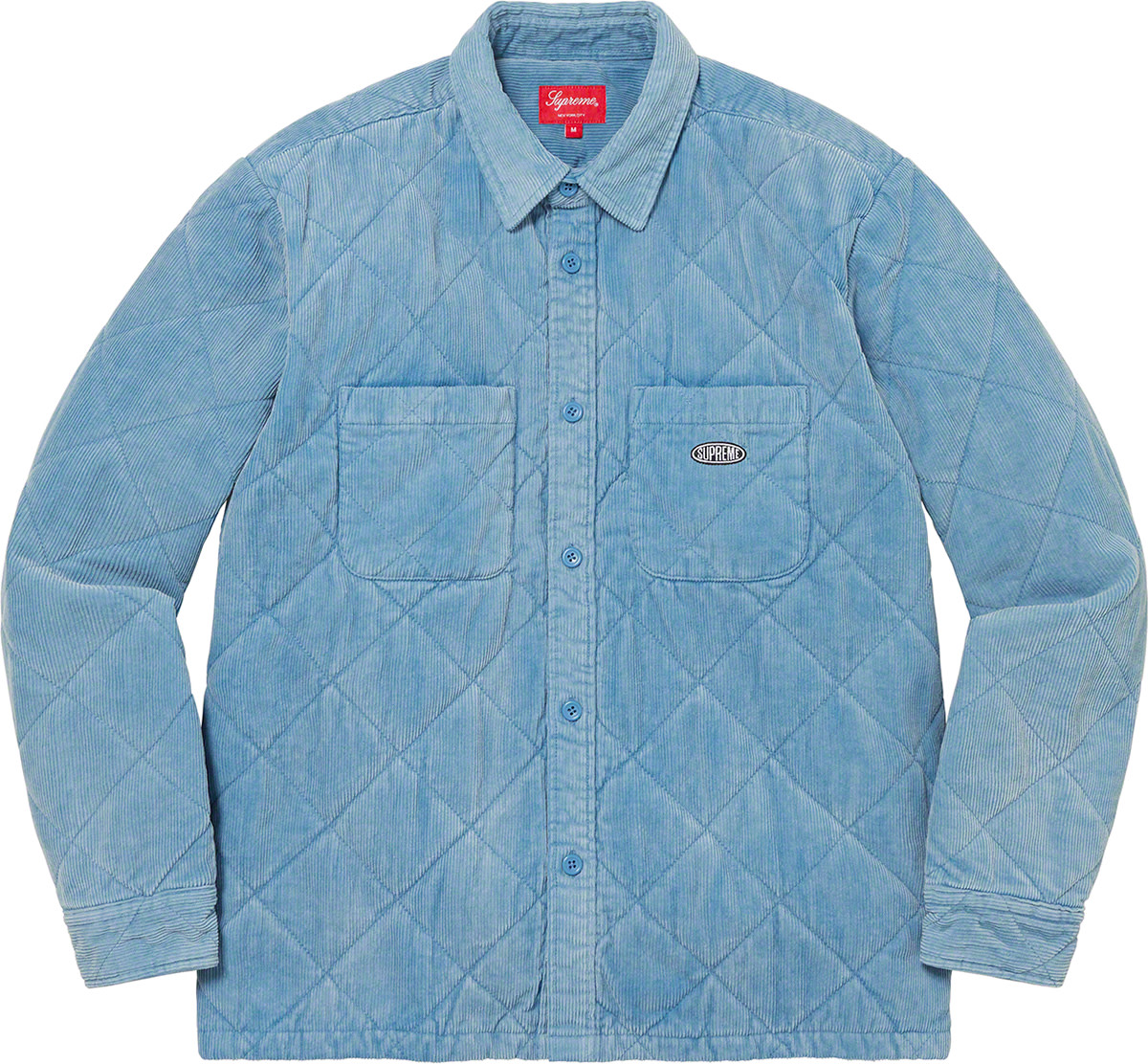 Supreme Quilted Corduroy Shirt | Supreme - SLN Official