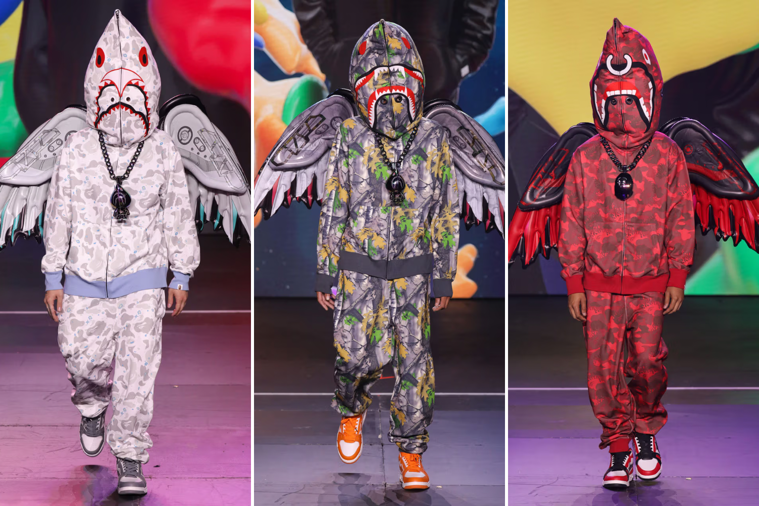 Bape 30th Anniversary Runway Show in NYC: Coi Leray, Lil Baby and More – WWD