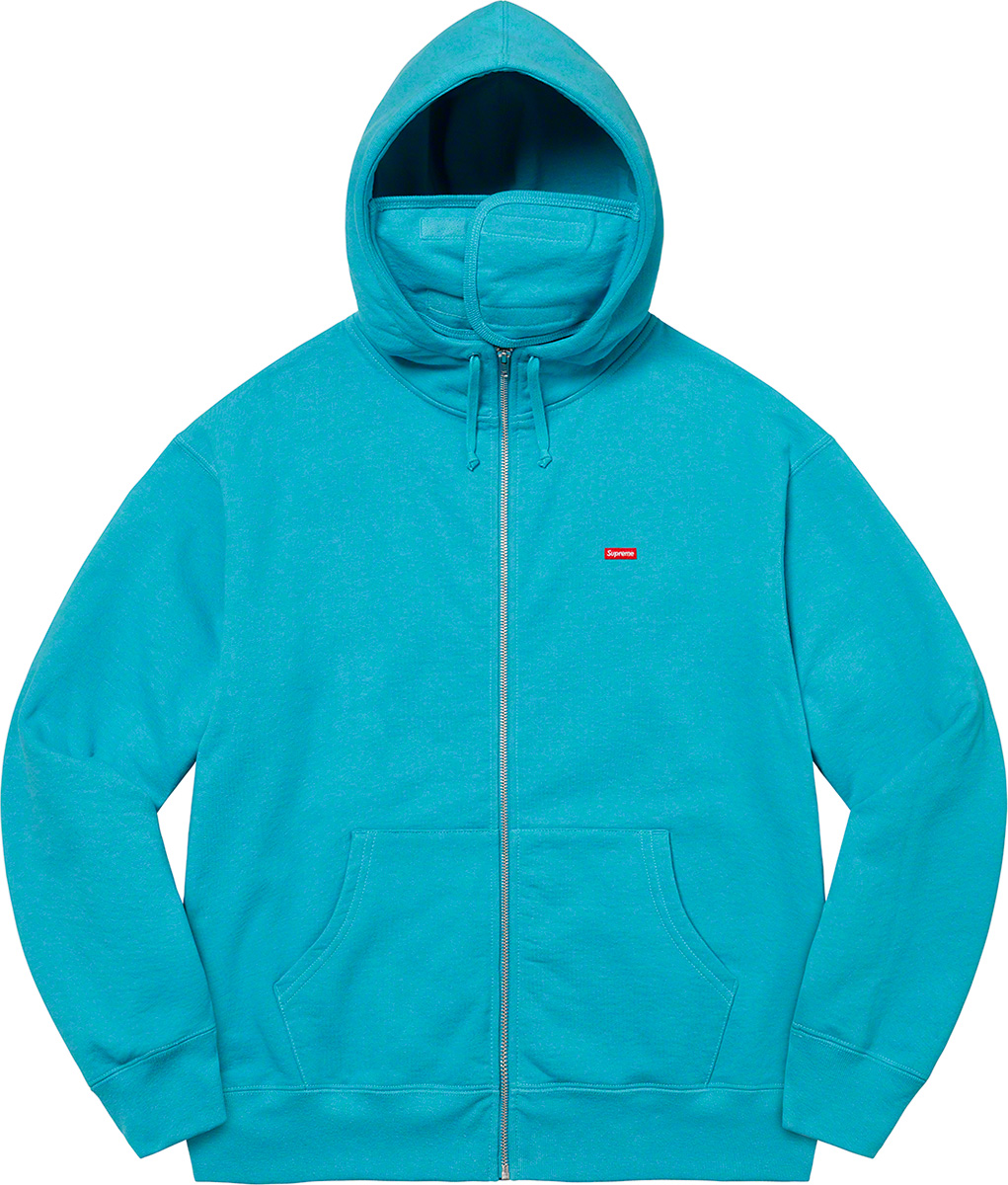 Small Box Facemask Zip Up Hooded Sweatshirt | Supreme - SLN Official