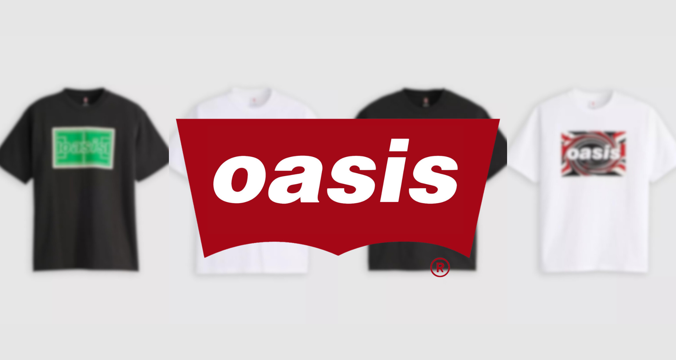 Levi’s Honours Oasis with Exclusive Band Tee Capsule