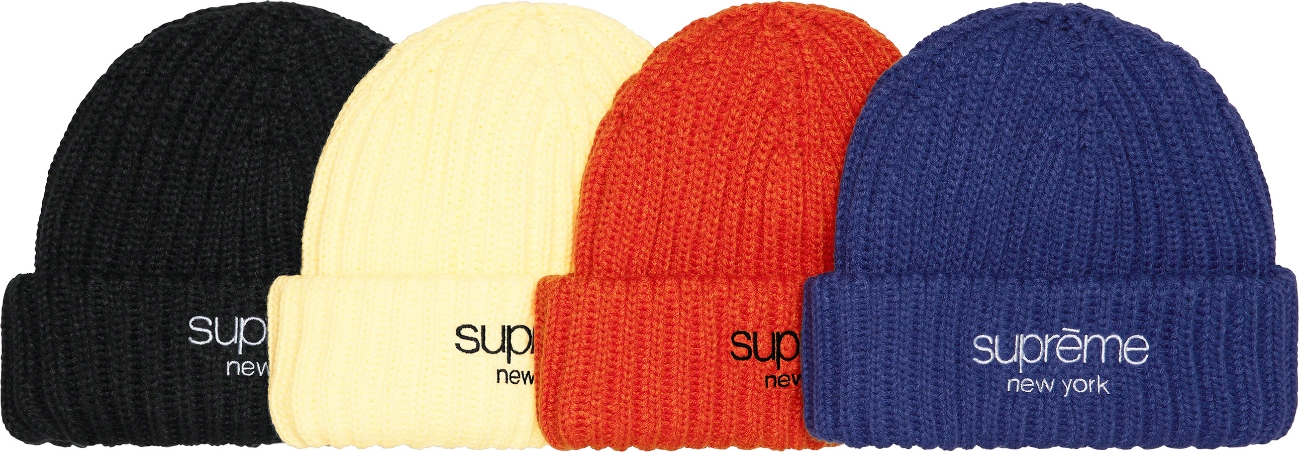 Now available in store! Brand new Supreme beanies prices from $60