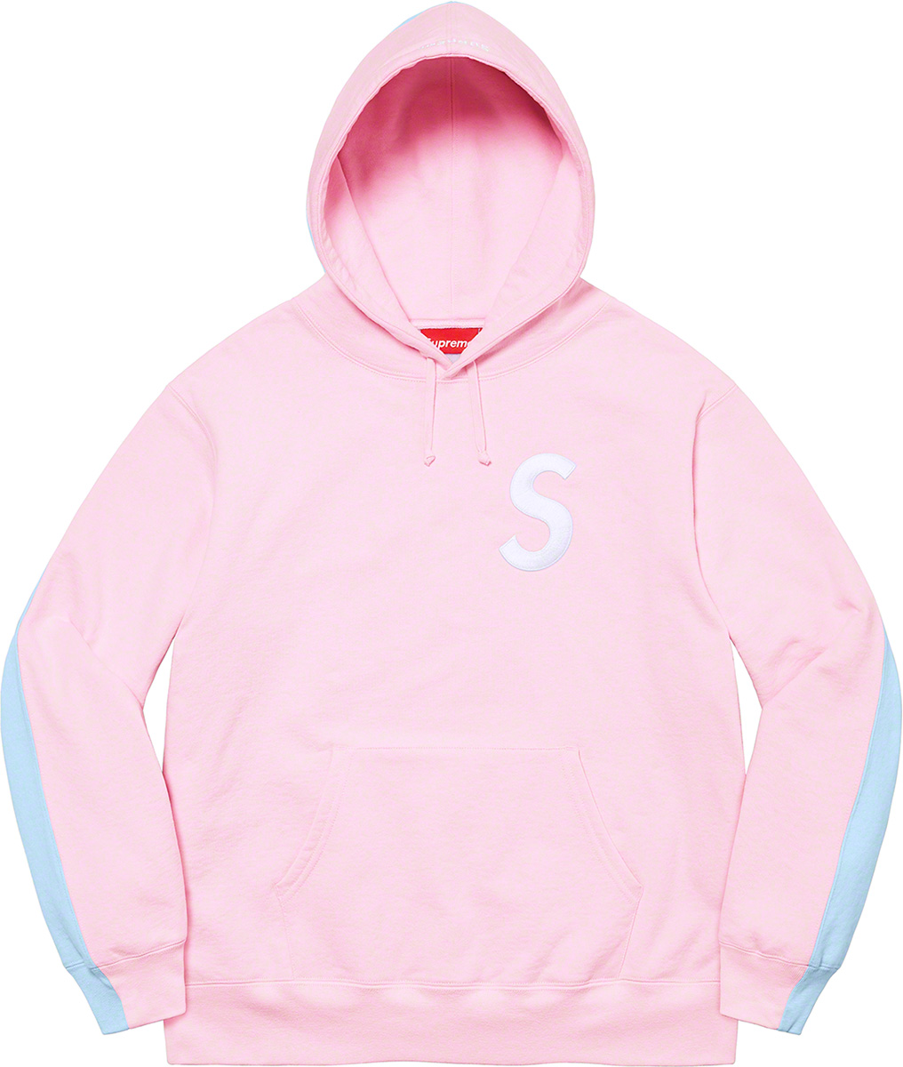 Supreme S Logo Split Hooded Sweatshirt パーカー | challengesnews.com