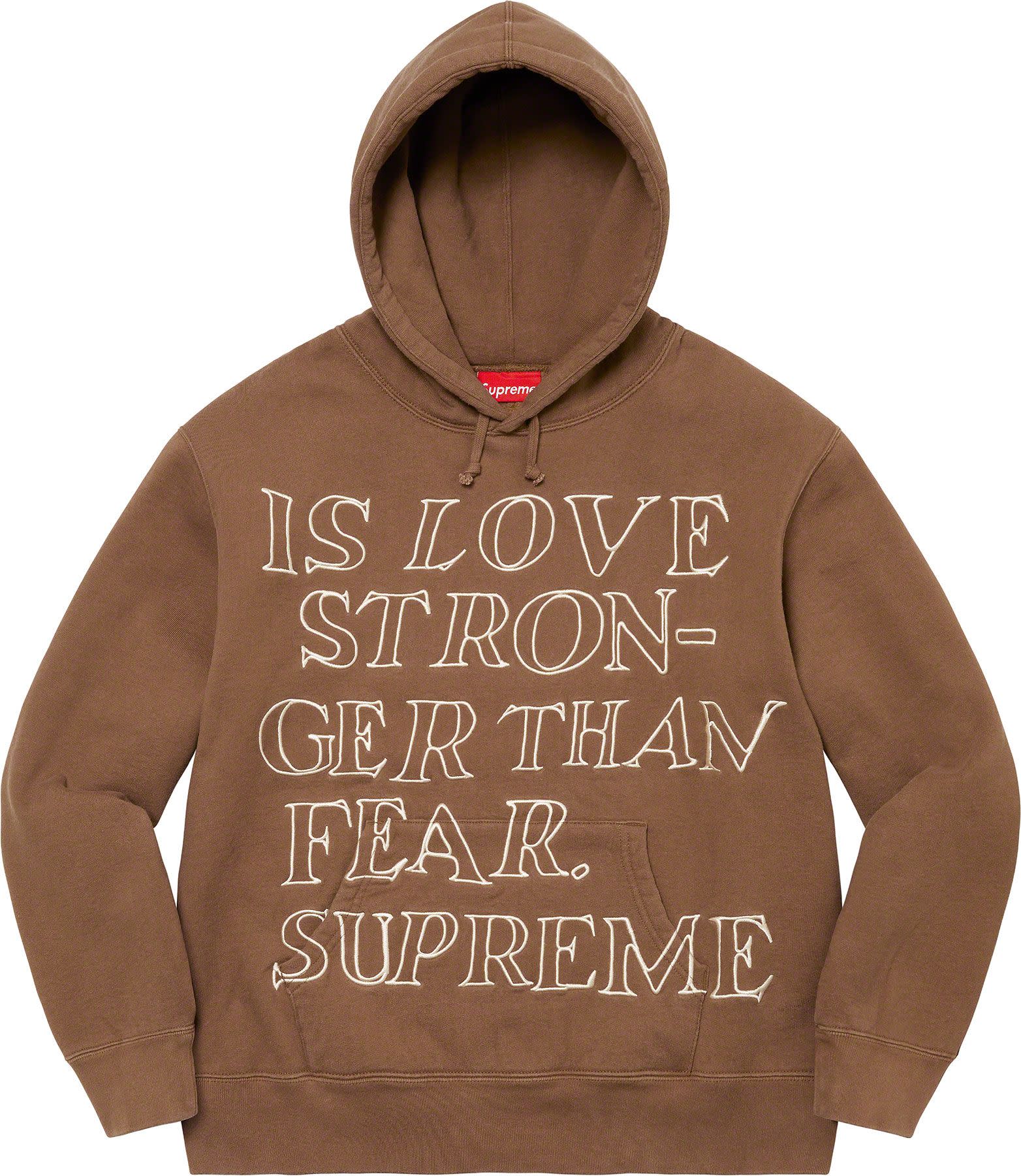 Stronger Than Fear Hooded Sweatshirt