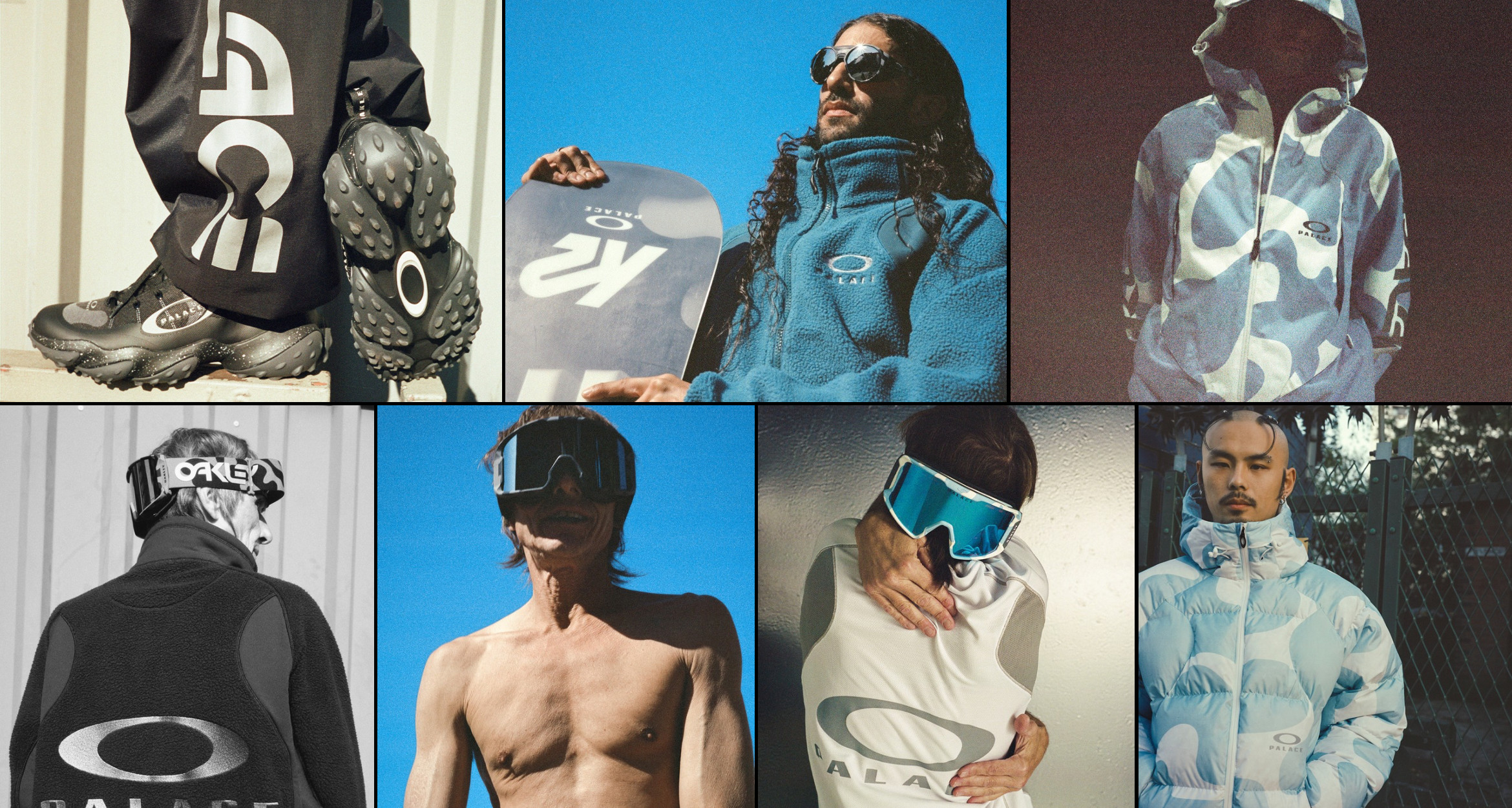 Palace Reconnects with Oakley for Loud, Slope-Appropriate Capsule