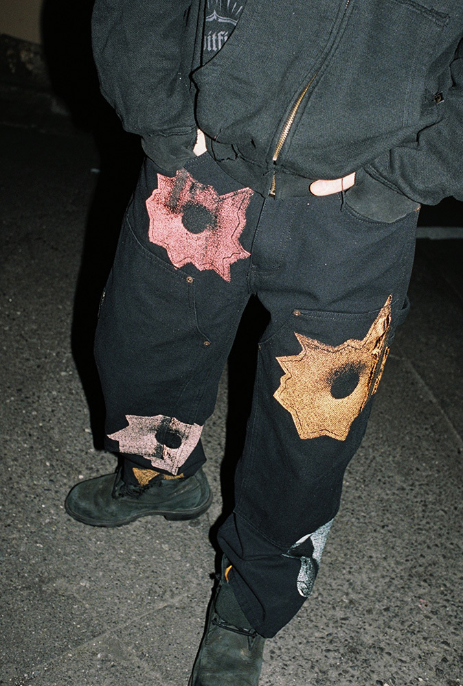 supreme Nate Lowman Double Knee Pant