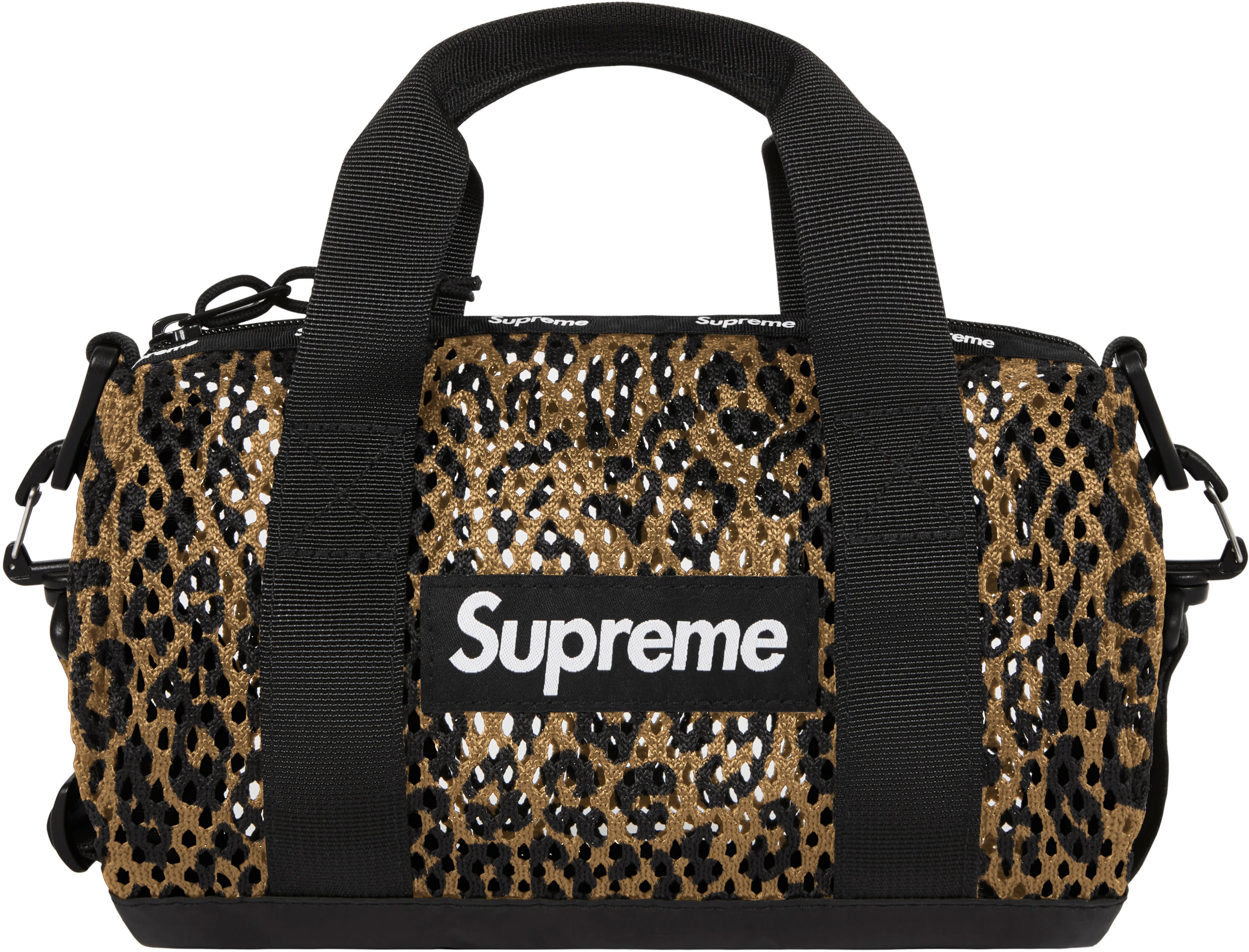 Supreme Mesh Mini Duffle Bag Black-