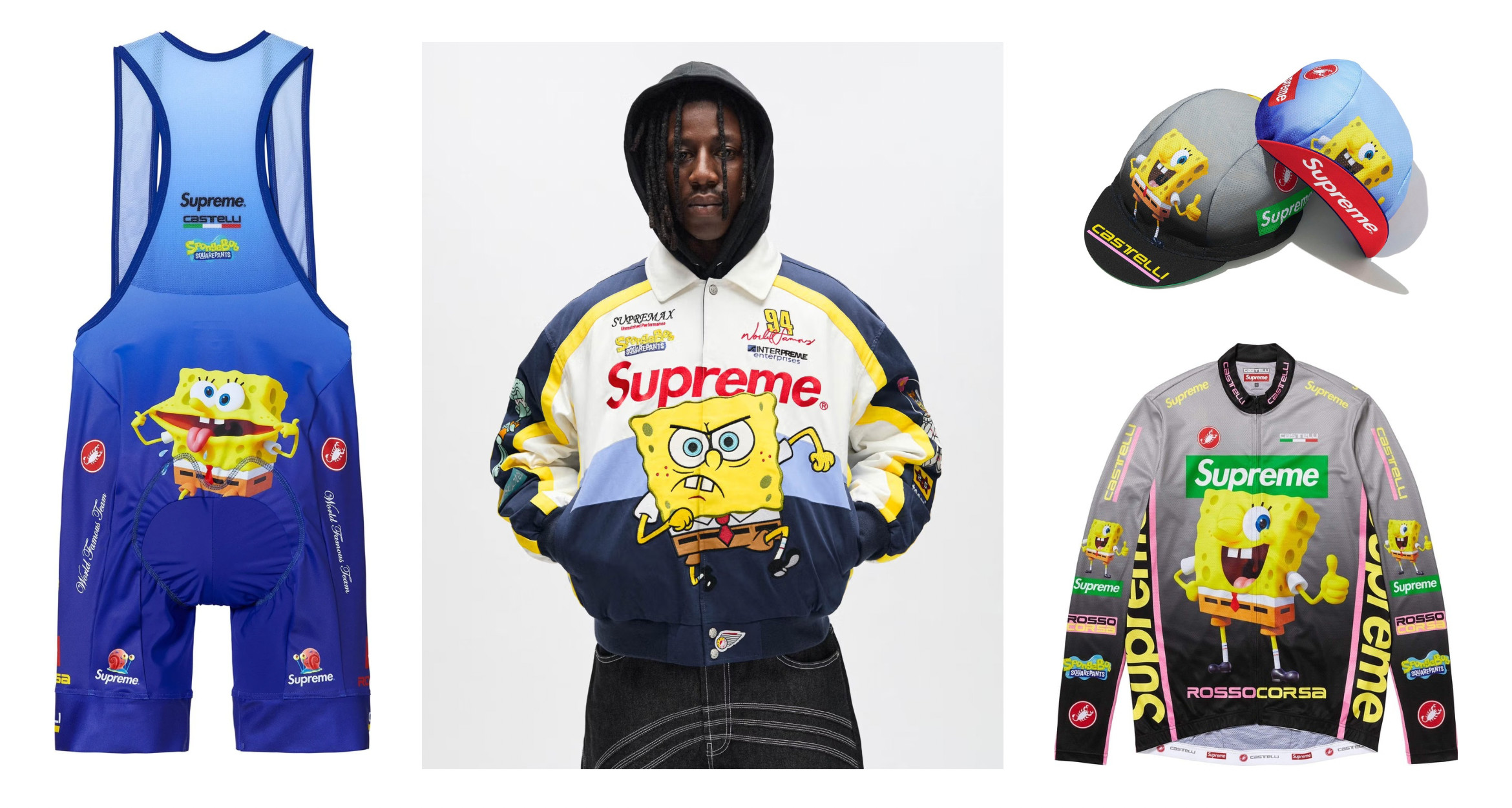 Supreme Reveal Long-Awaited SpongeBob Collab for SS25 Week
