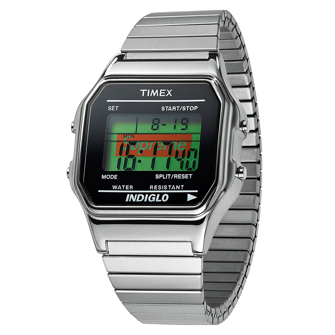 Supreme / Timex Digital Watch Silver | Supreme - SLN Official