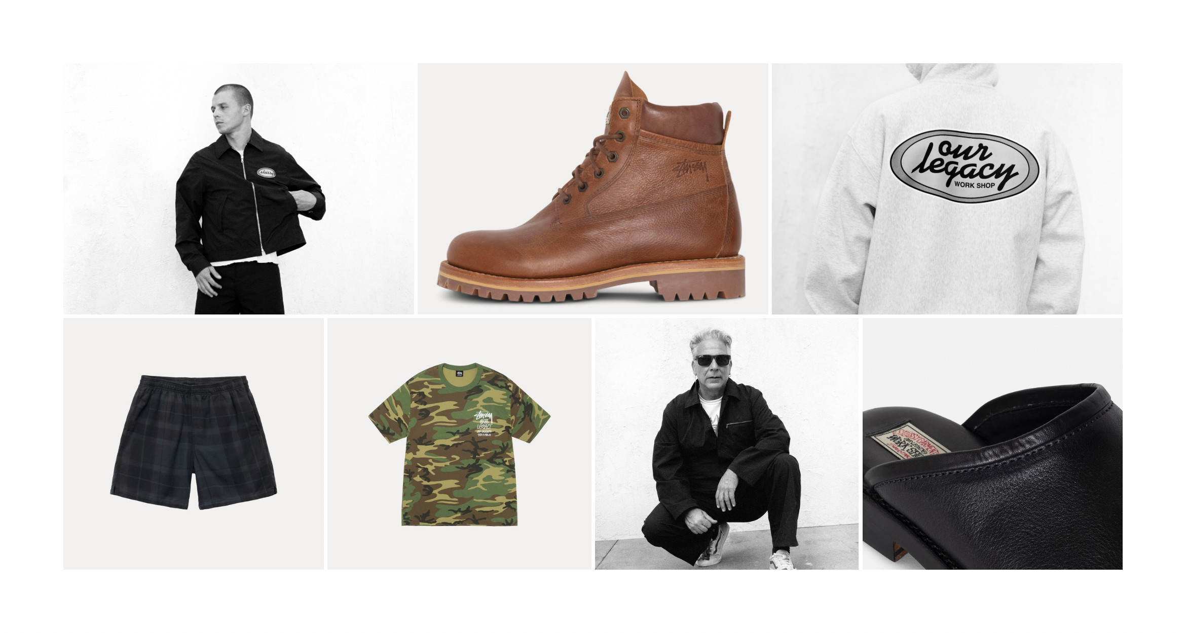 Stüssy x Our Legacy Fuse Upcycled Workwear & Laid-Back Summer Aesthetics in Ninth Capsule Collection