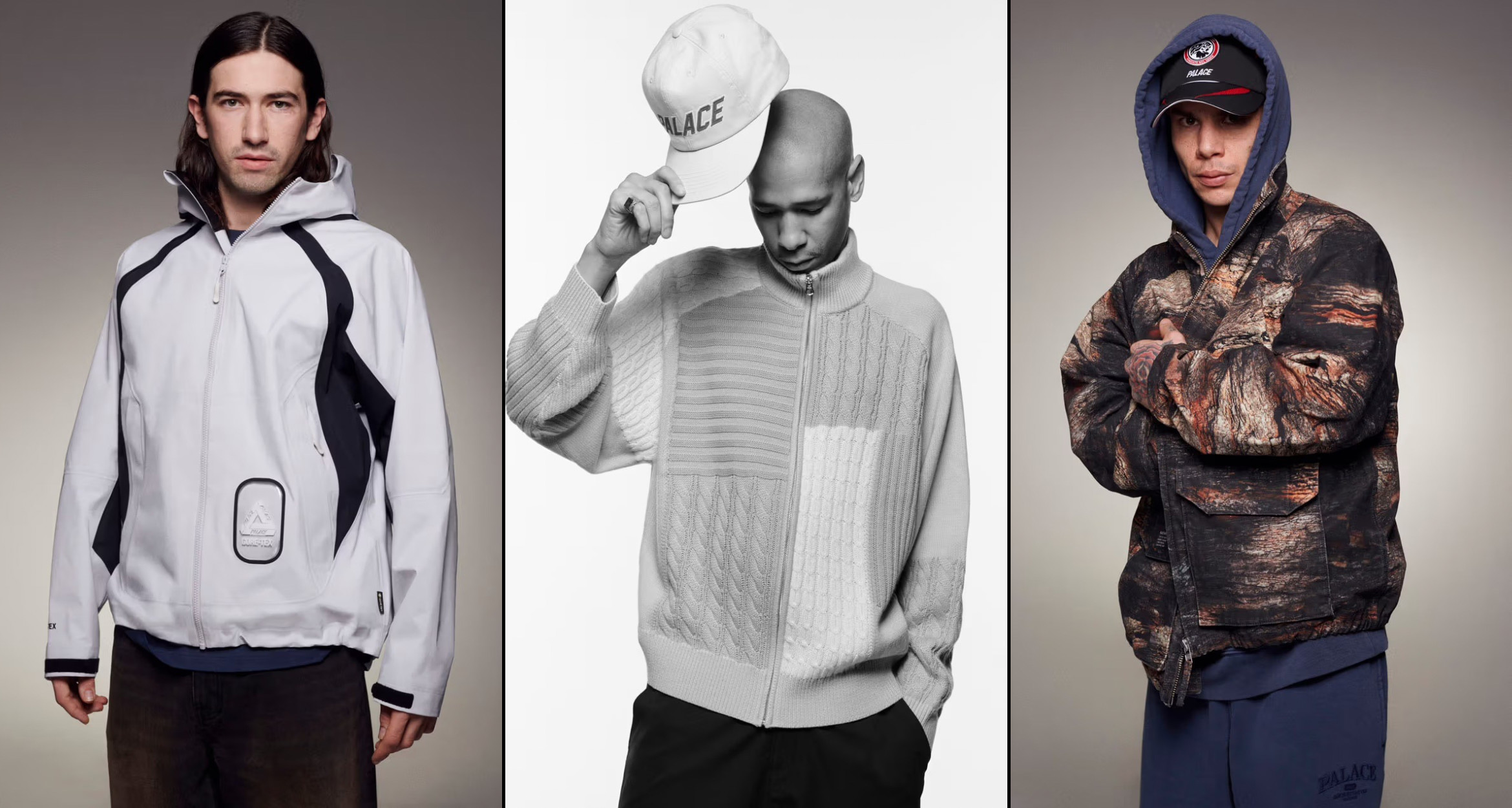 ★25SS WEEK3★Palace Arctic Hood Arctic Hood Black - Spring 2025 - Palace Community