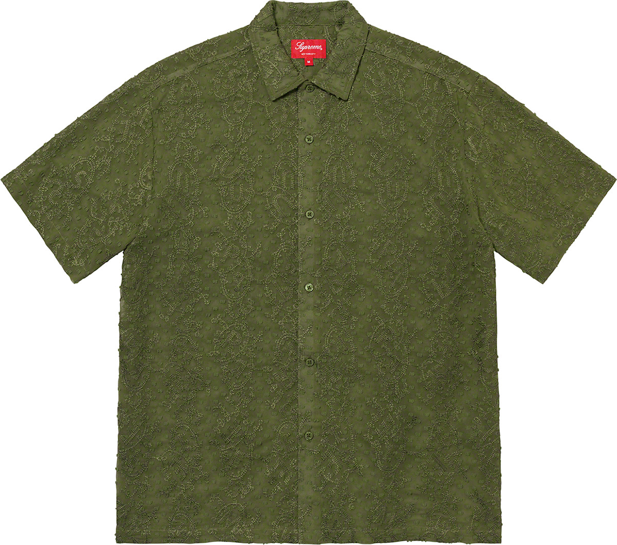 Chainstitch Chiffon S/S Shirt | Supreme - SLN Official