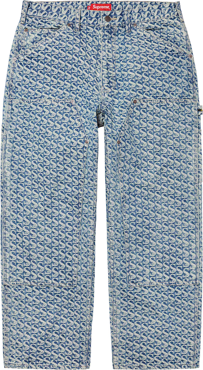 Supreme Monogram Double Knee Denim Painter Pant | Supreme