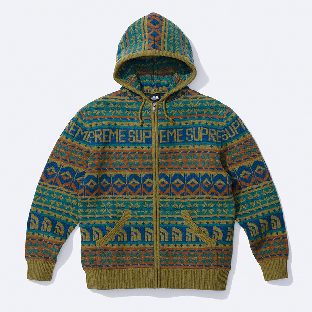 Supreme x The North Face Zip Up Hooded Sweater | Supreme - SLN