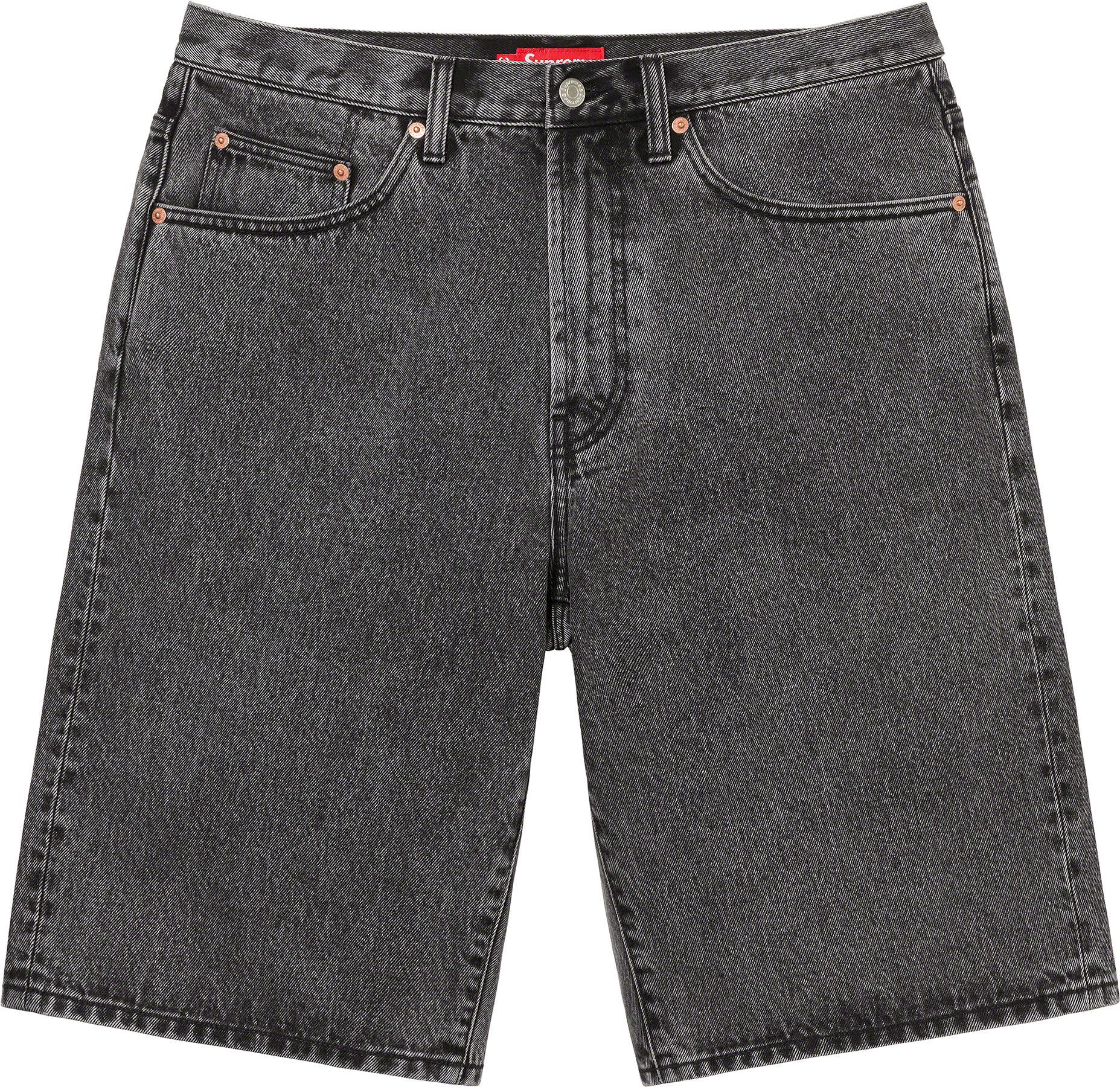 supreme denim shorts